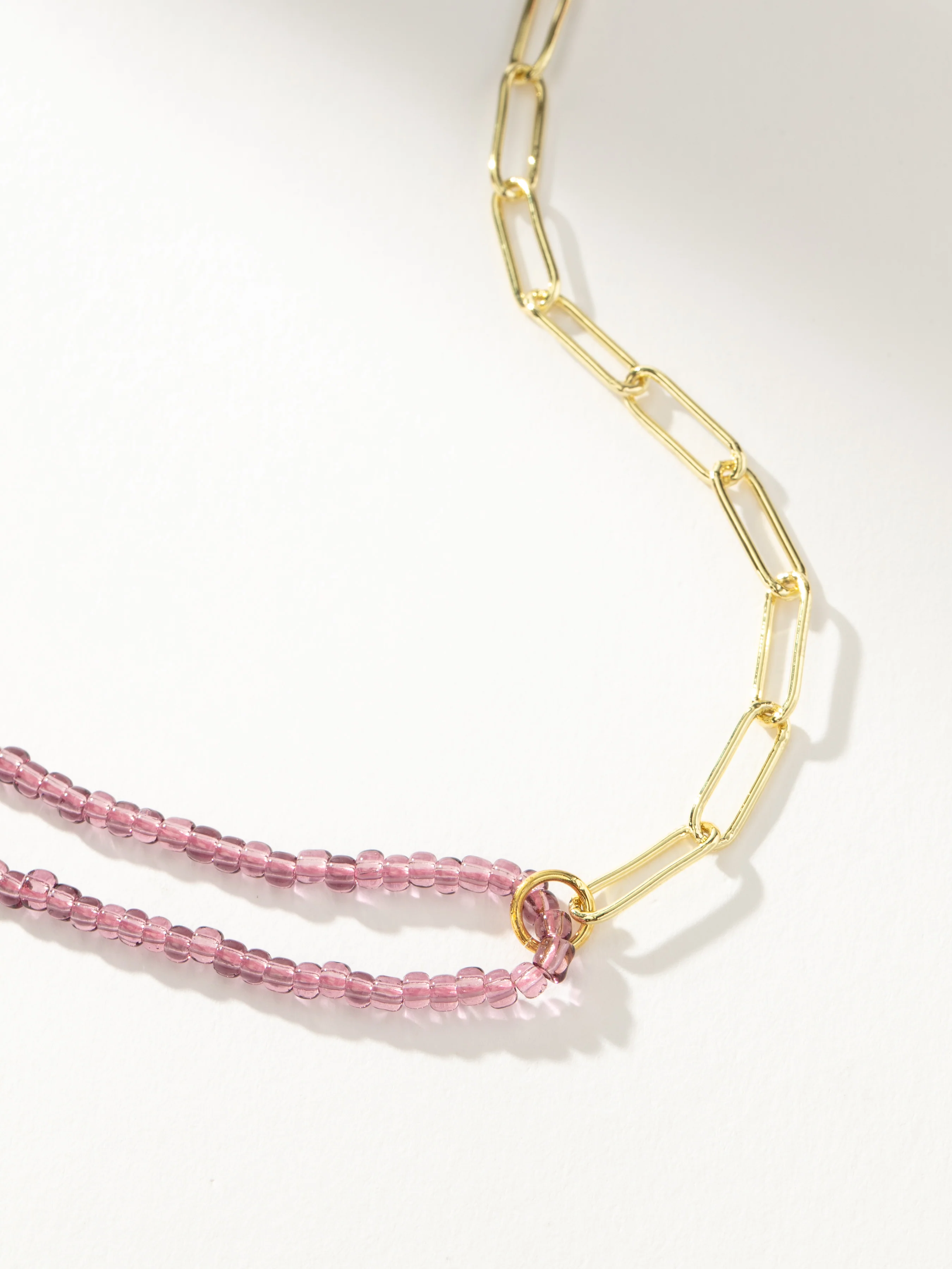 Bead and Chain Necklace - Image 3