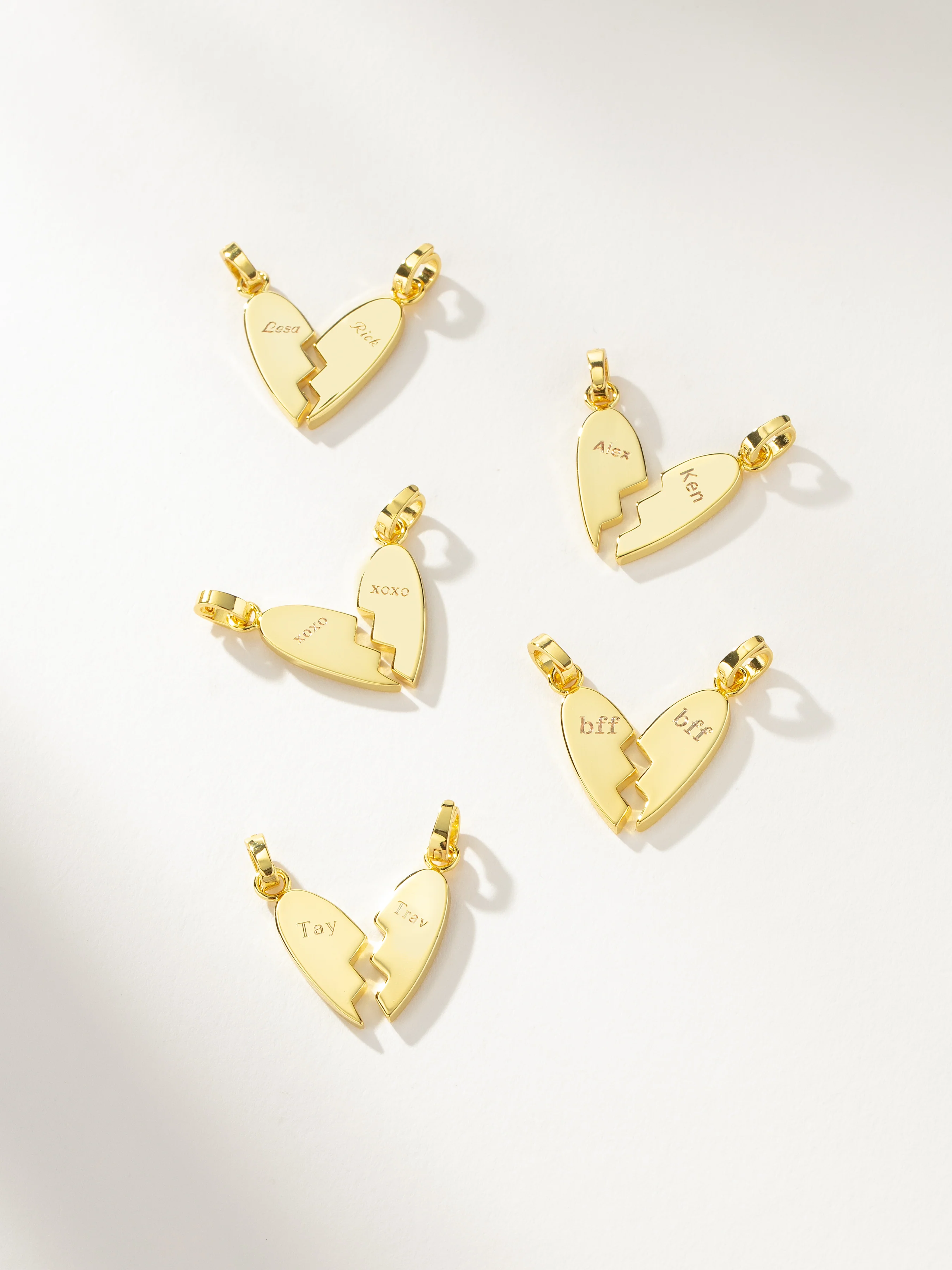 Better Together Heart Charms (set of 2)