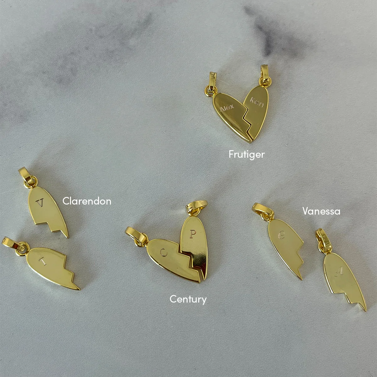 Better Together Heart Charms (set of 2) - Image 4