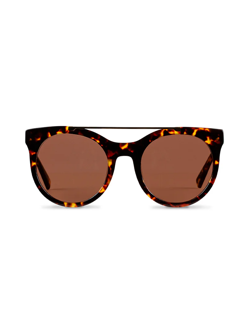 Brow Bar Round Sunglasses - Image 5