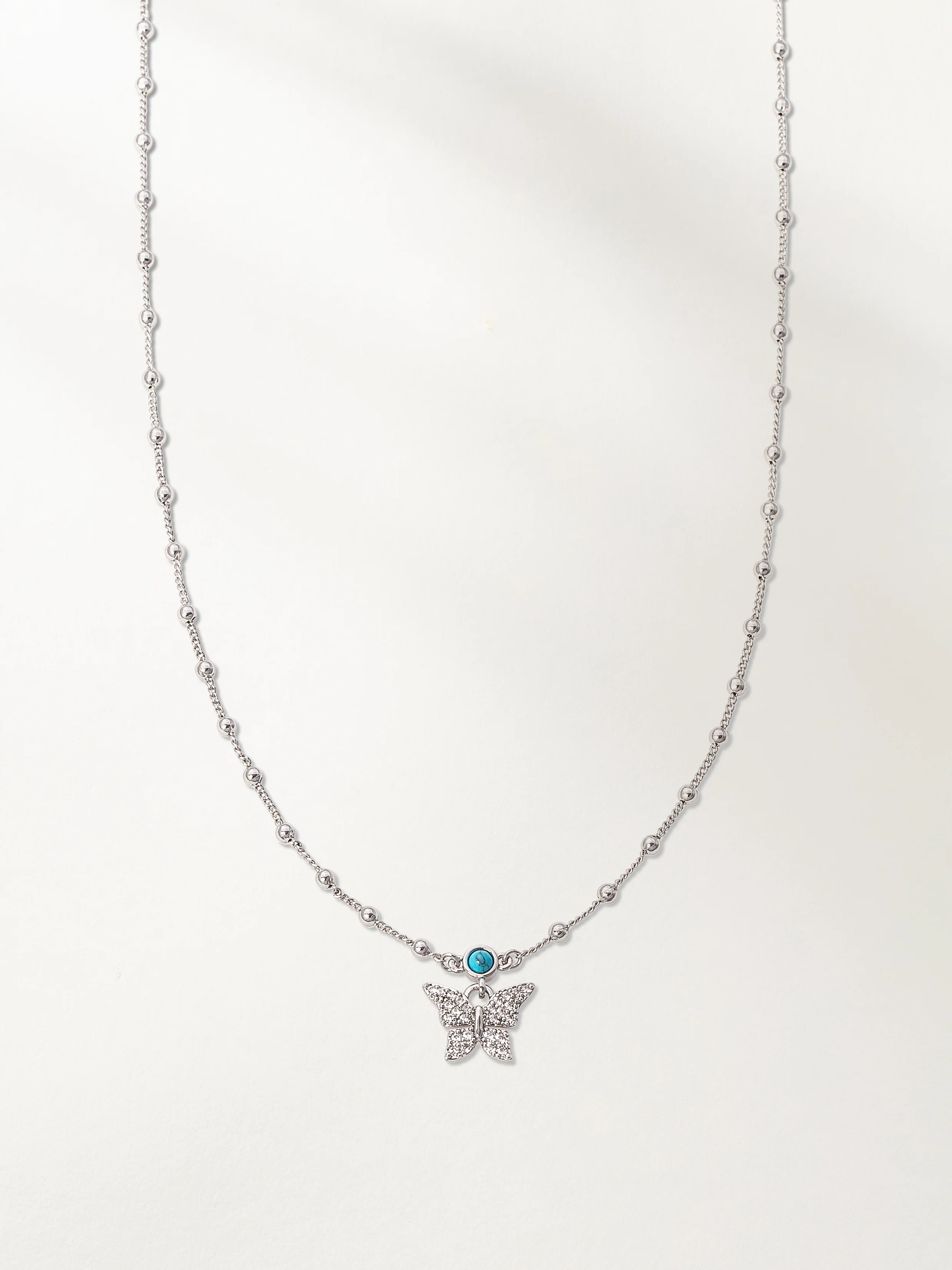 Butterfly Garden Pendant Necklace - Image 7