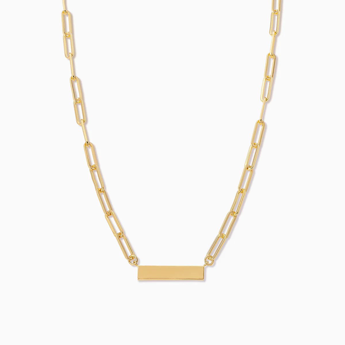 Chain and Bar Necklace - Image 4