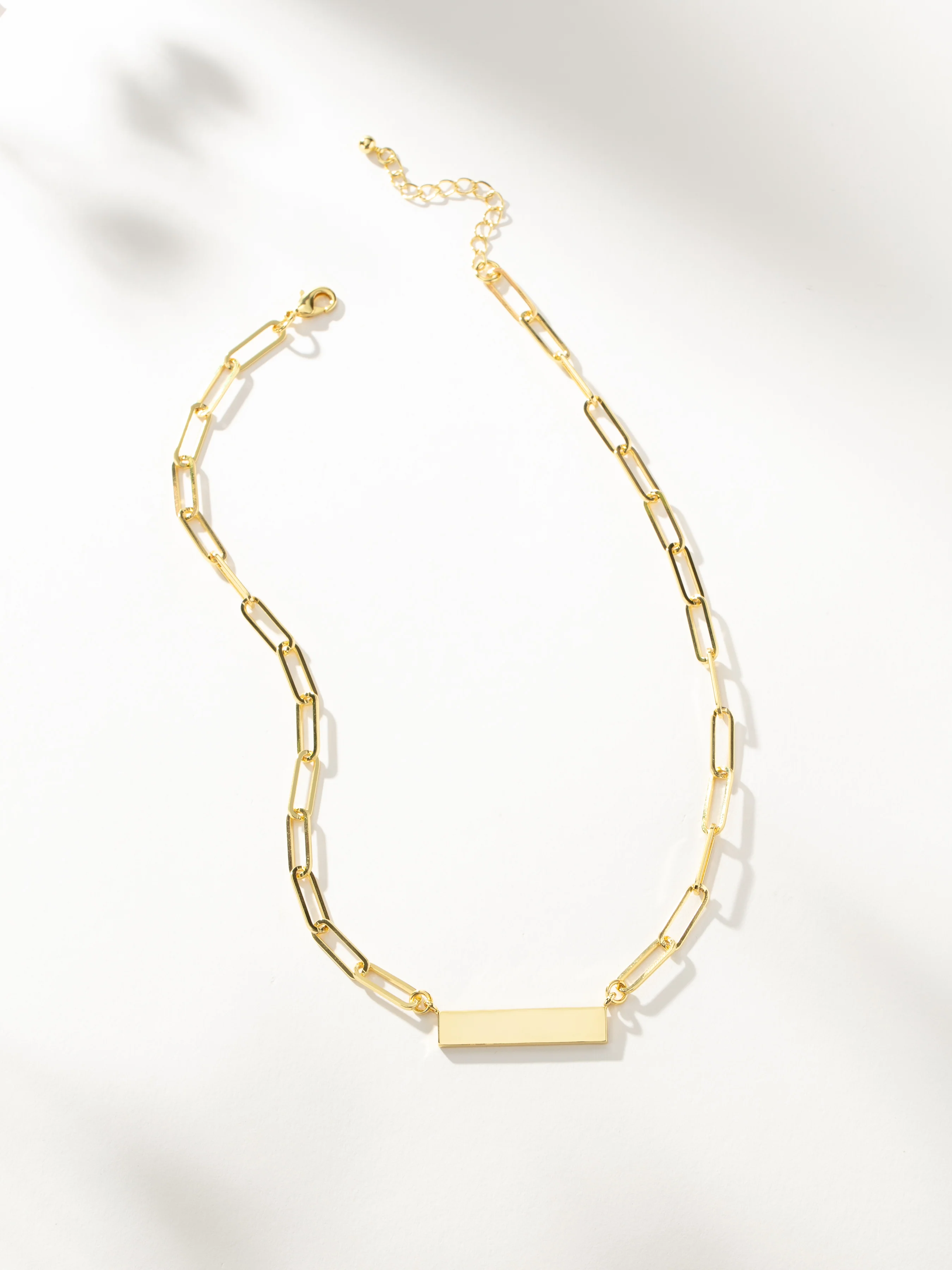 Chain and Bar Necklace - Image 5