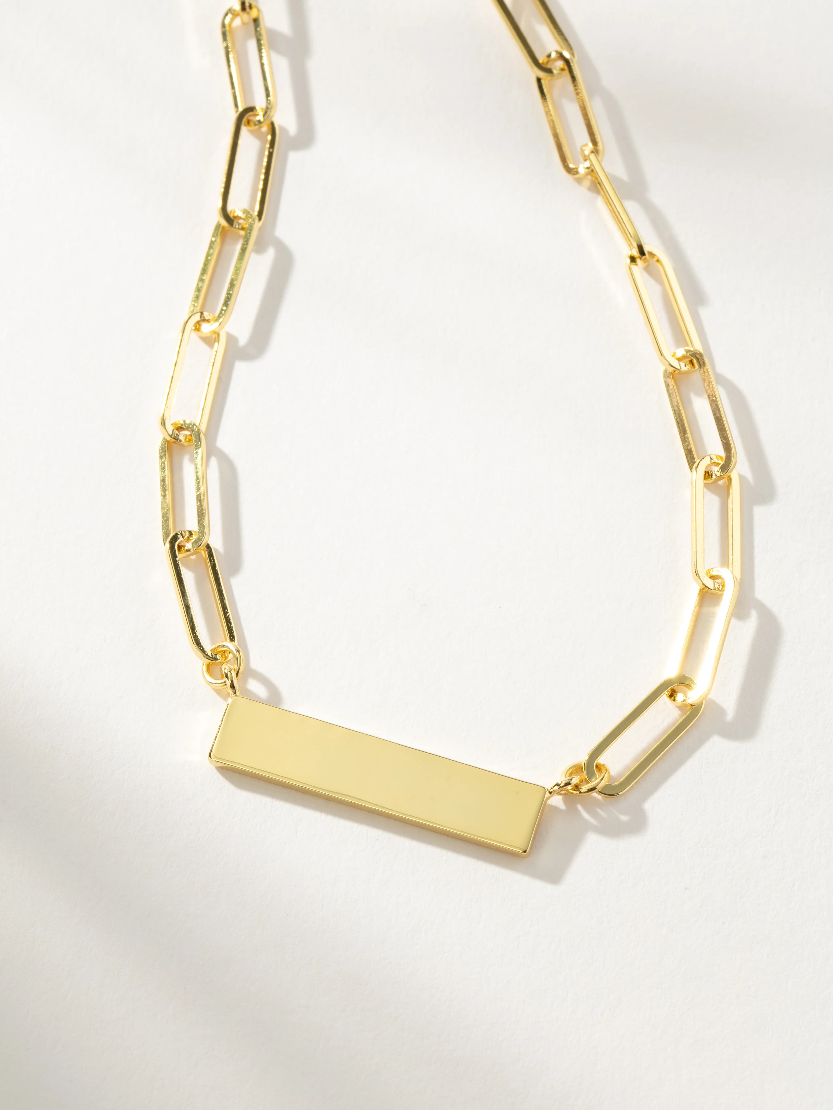 Chain and Bar Necklace - Image 6