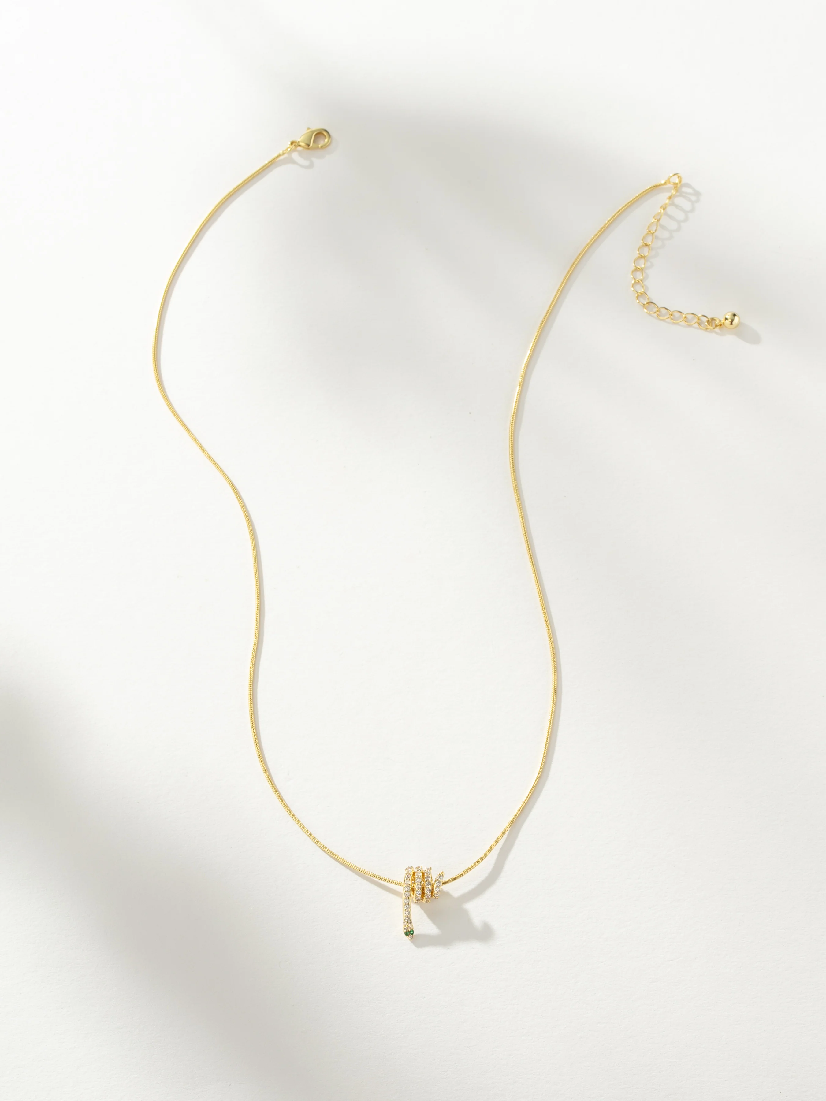 Coil Snake Chain Necklace - Image 3