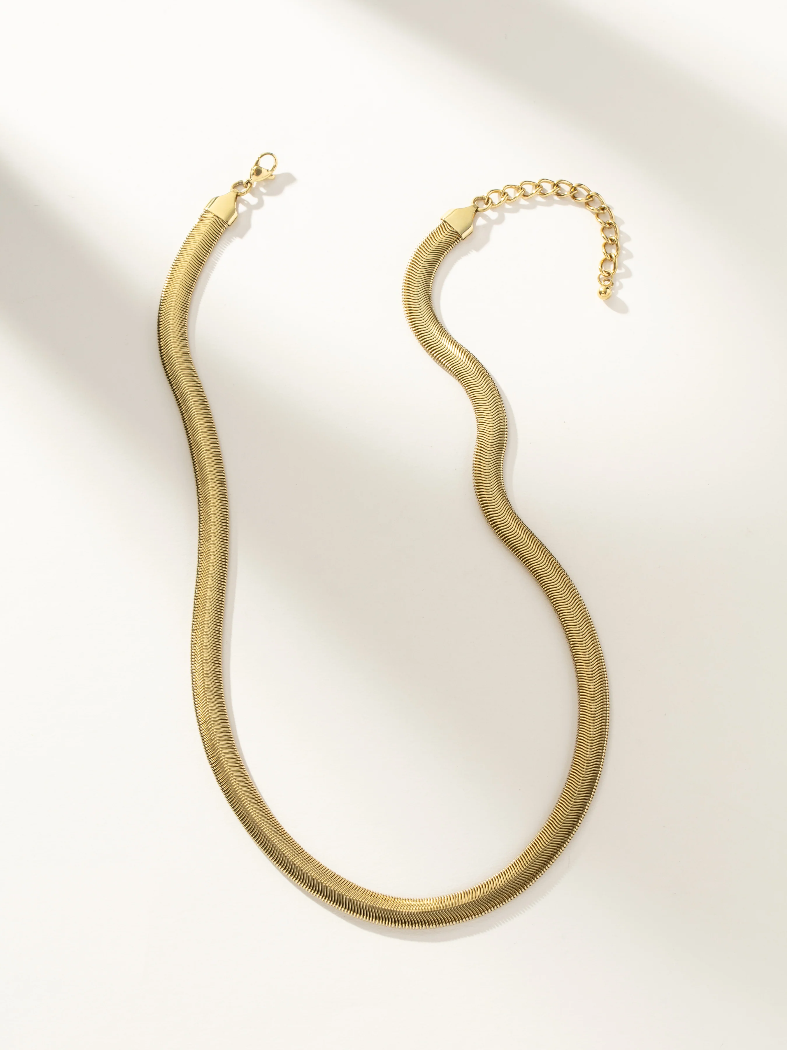 Emboldened Snake Chain Necklace - Image 2