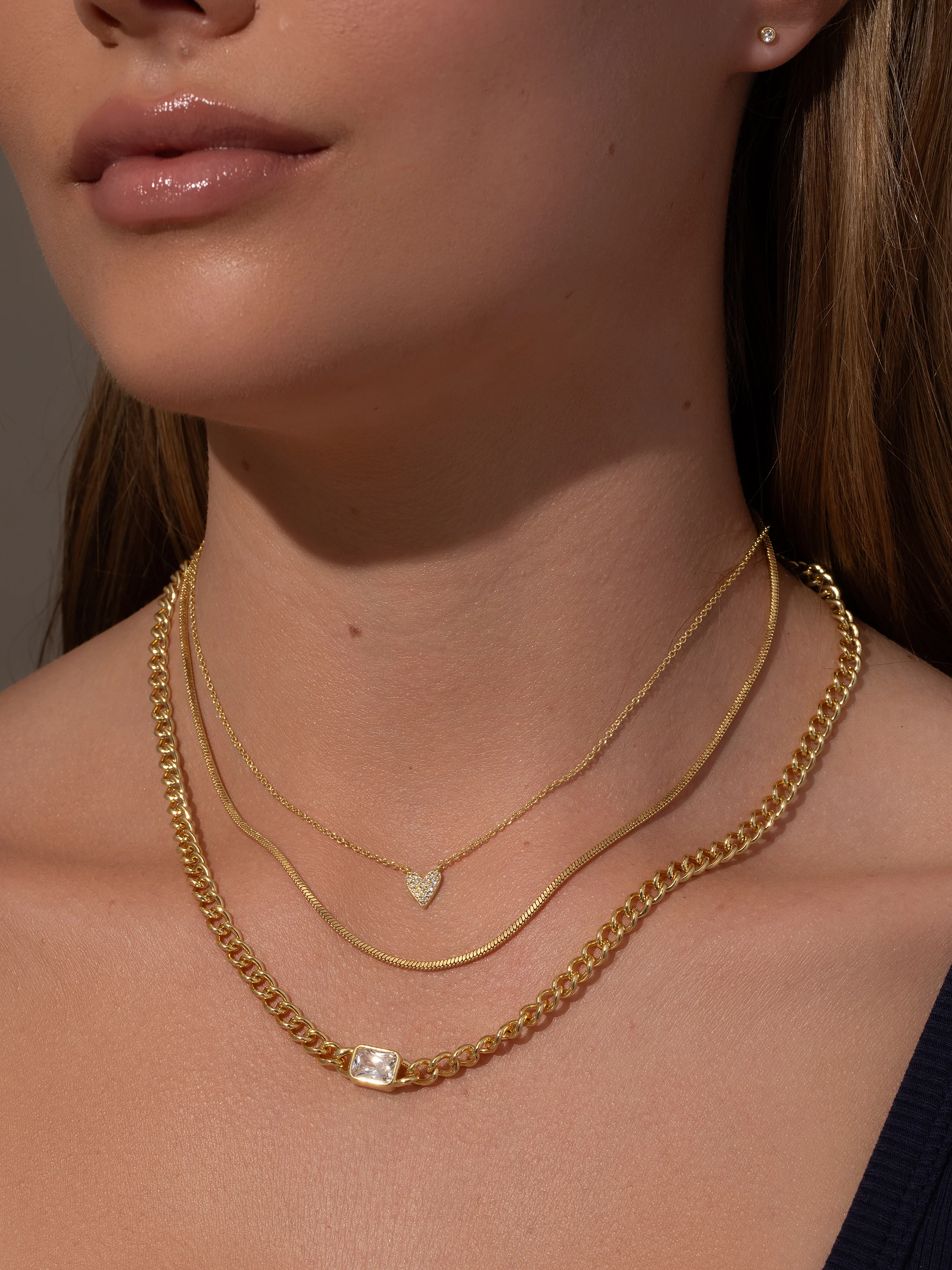 Essentials Chains Necklace Stack