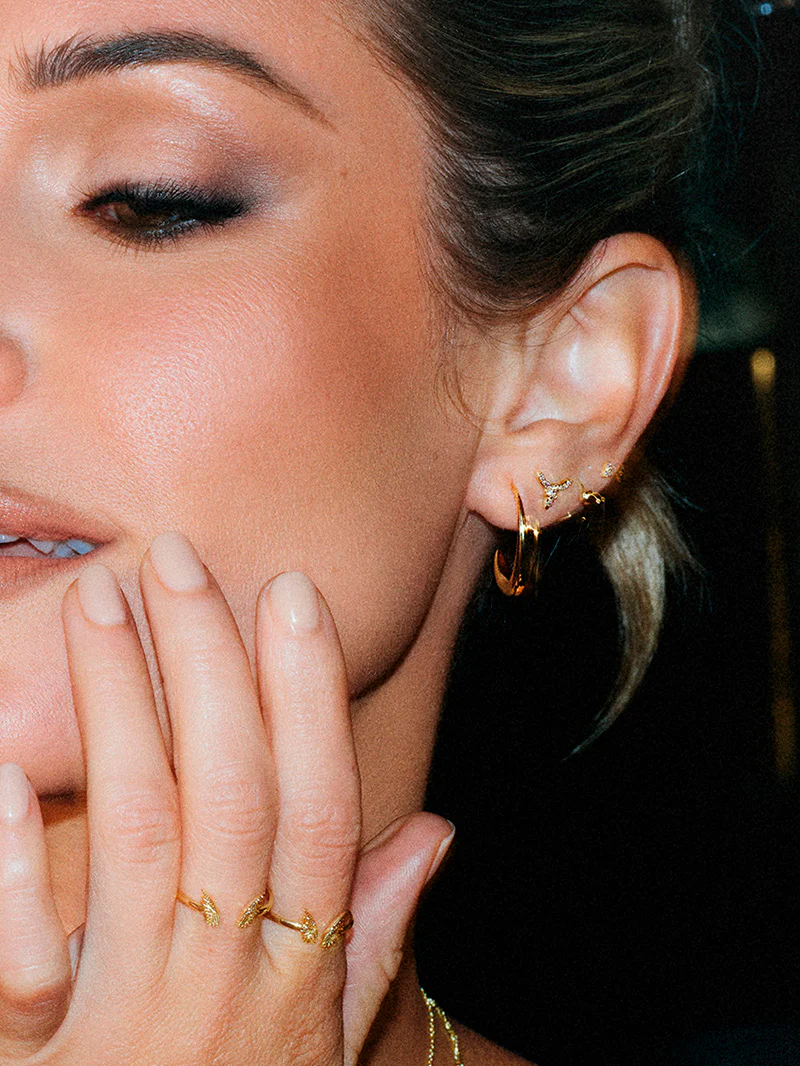 Fighter Stud Earrings - Image 3