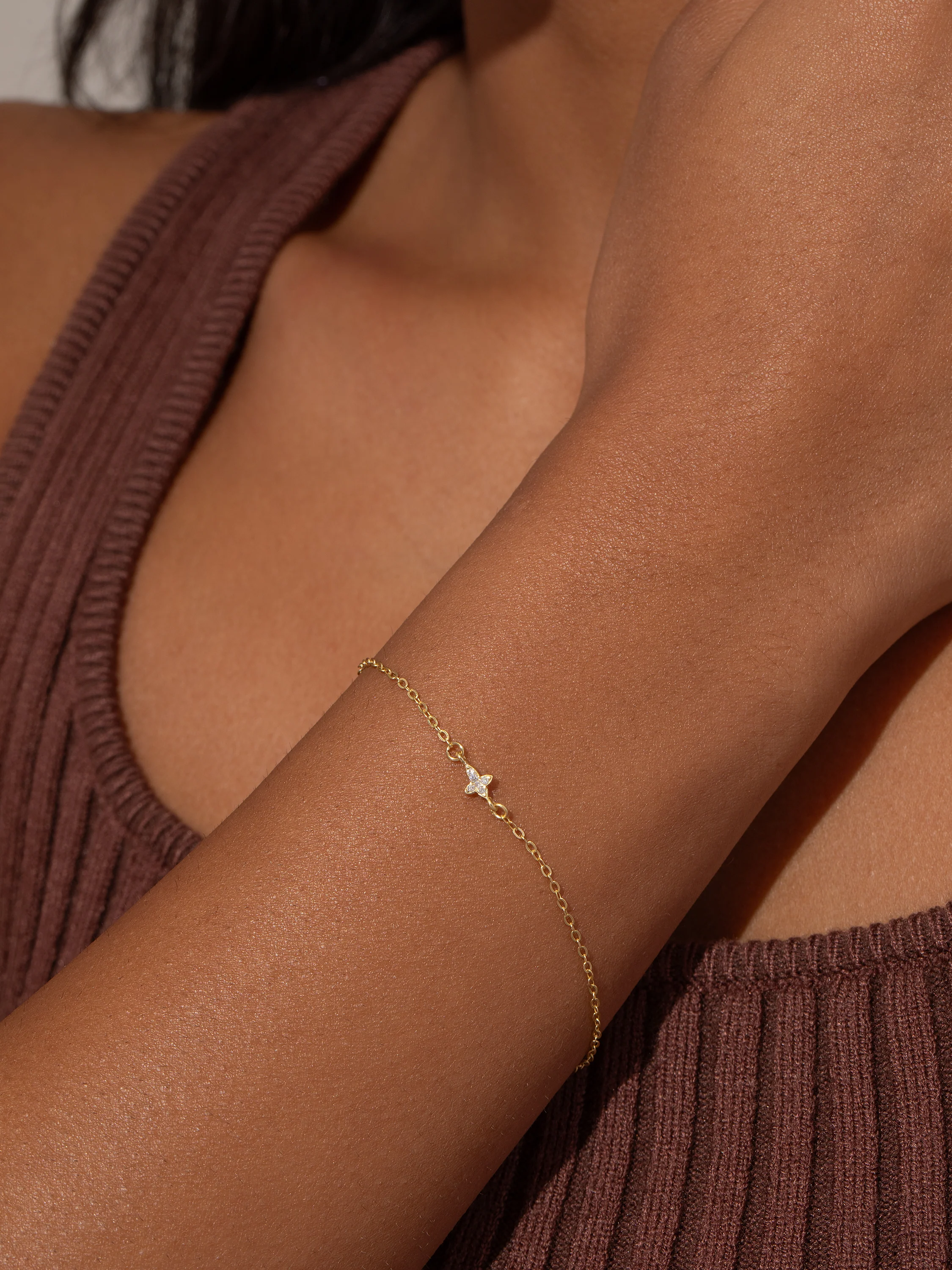 Vermeil Flirty Chain Bracelet - Image 2