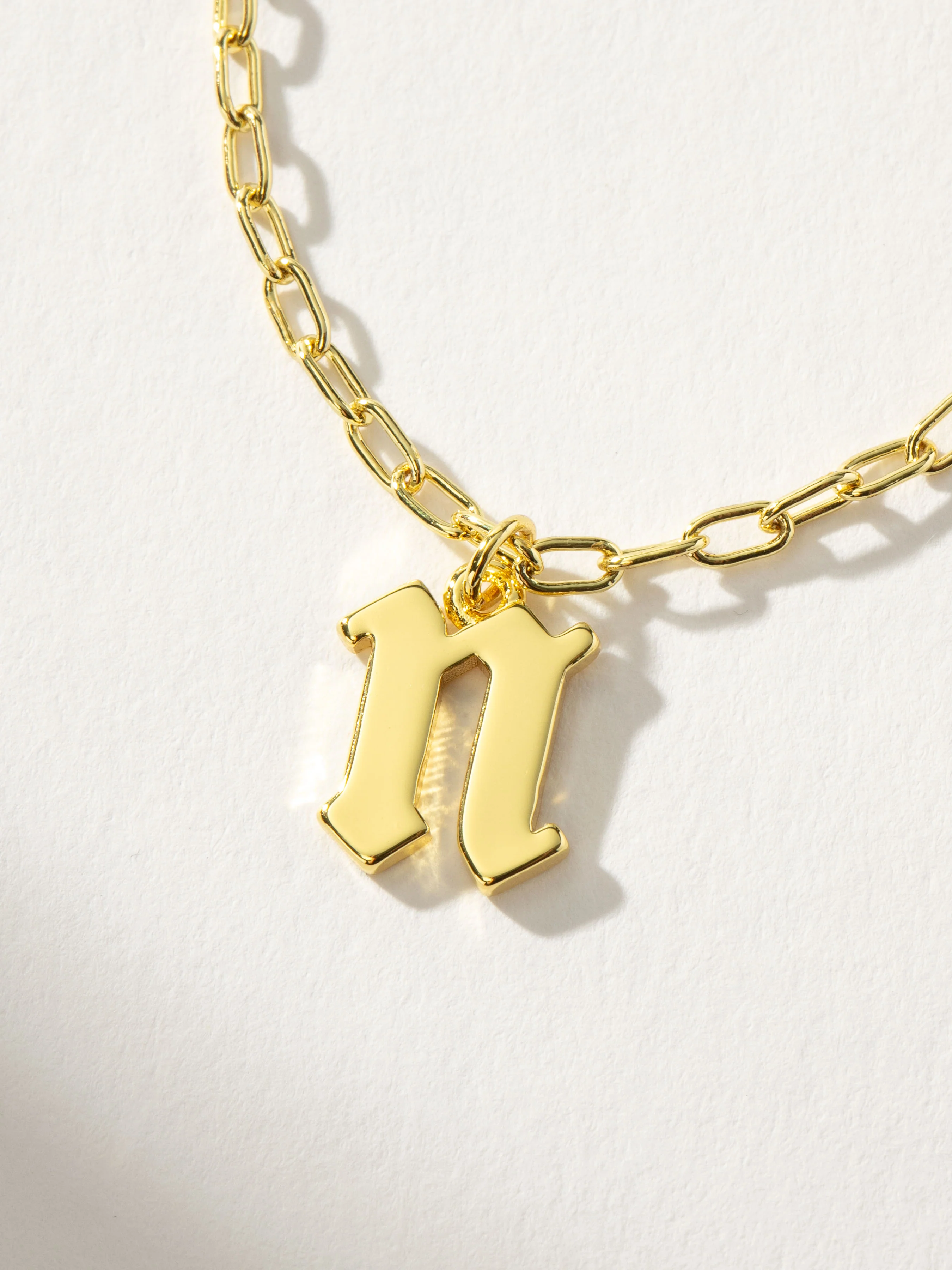Gothic Initial Necklace - Image 16