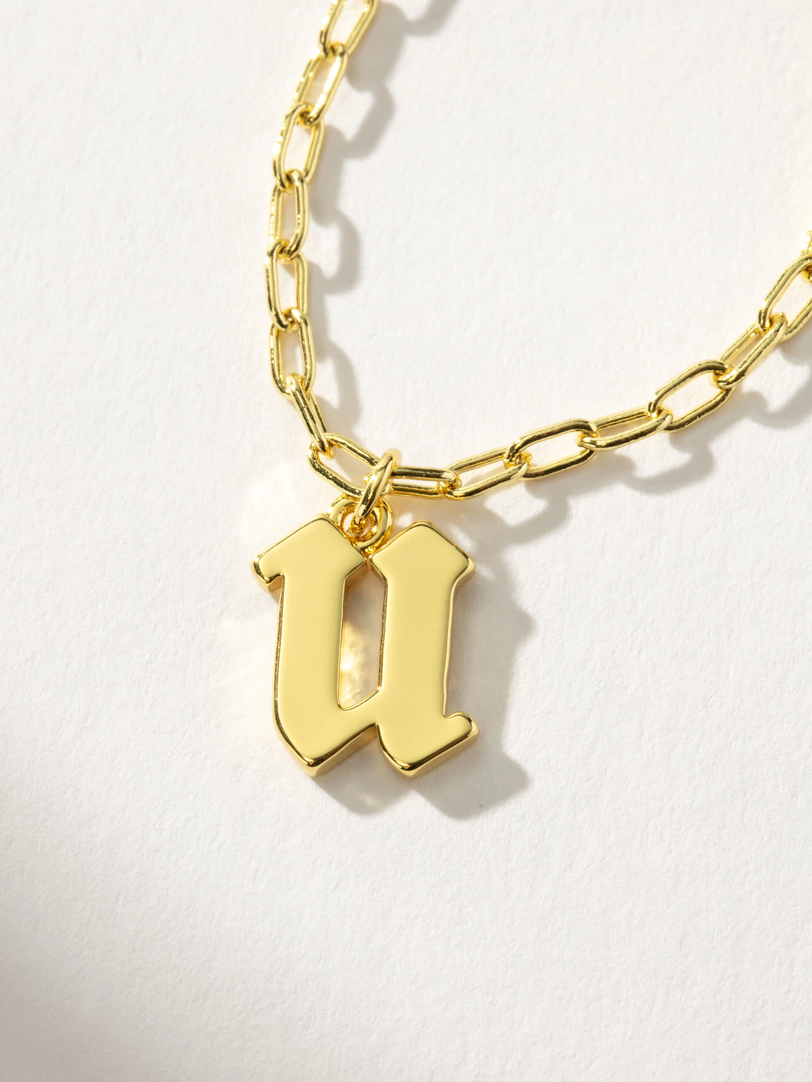 Gothic Initial Necklace - Image 23