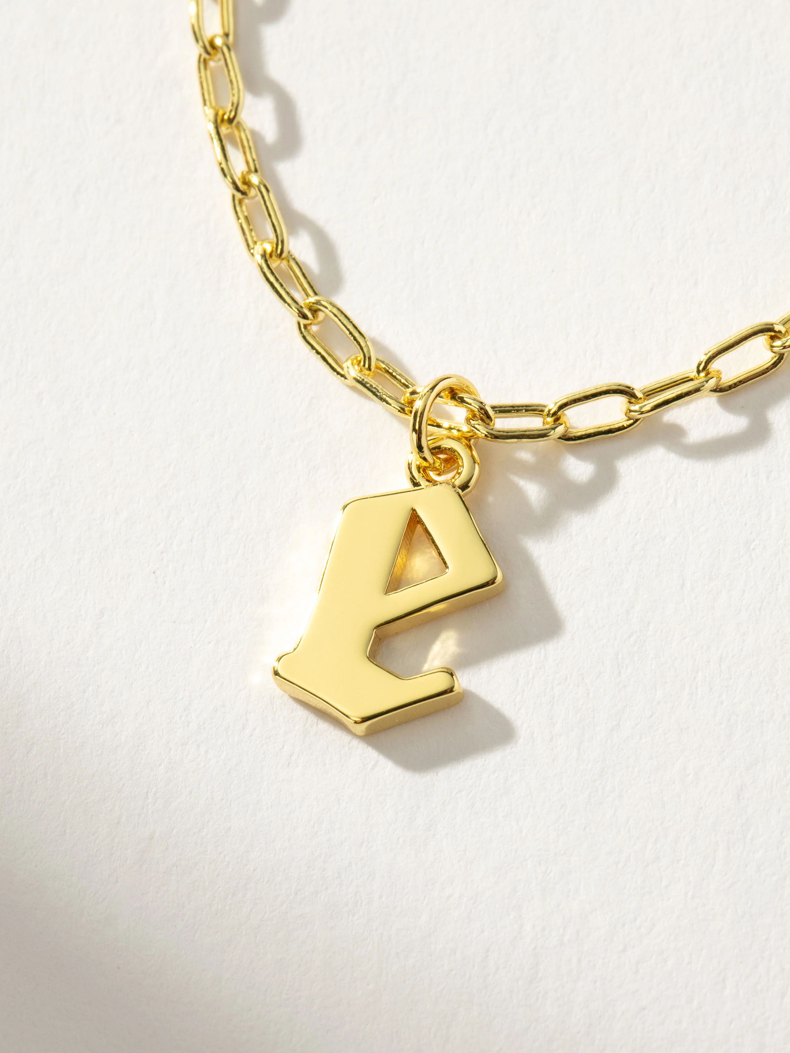 Gothic Initial Necklace - Image 7