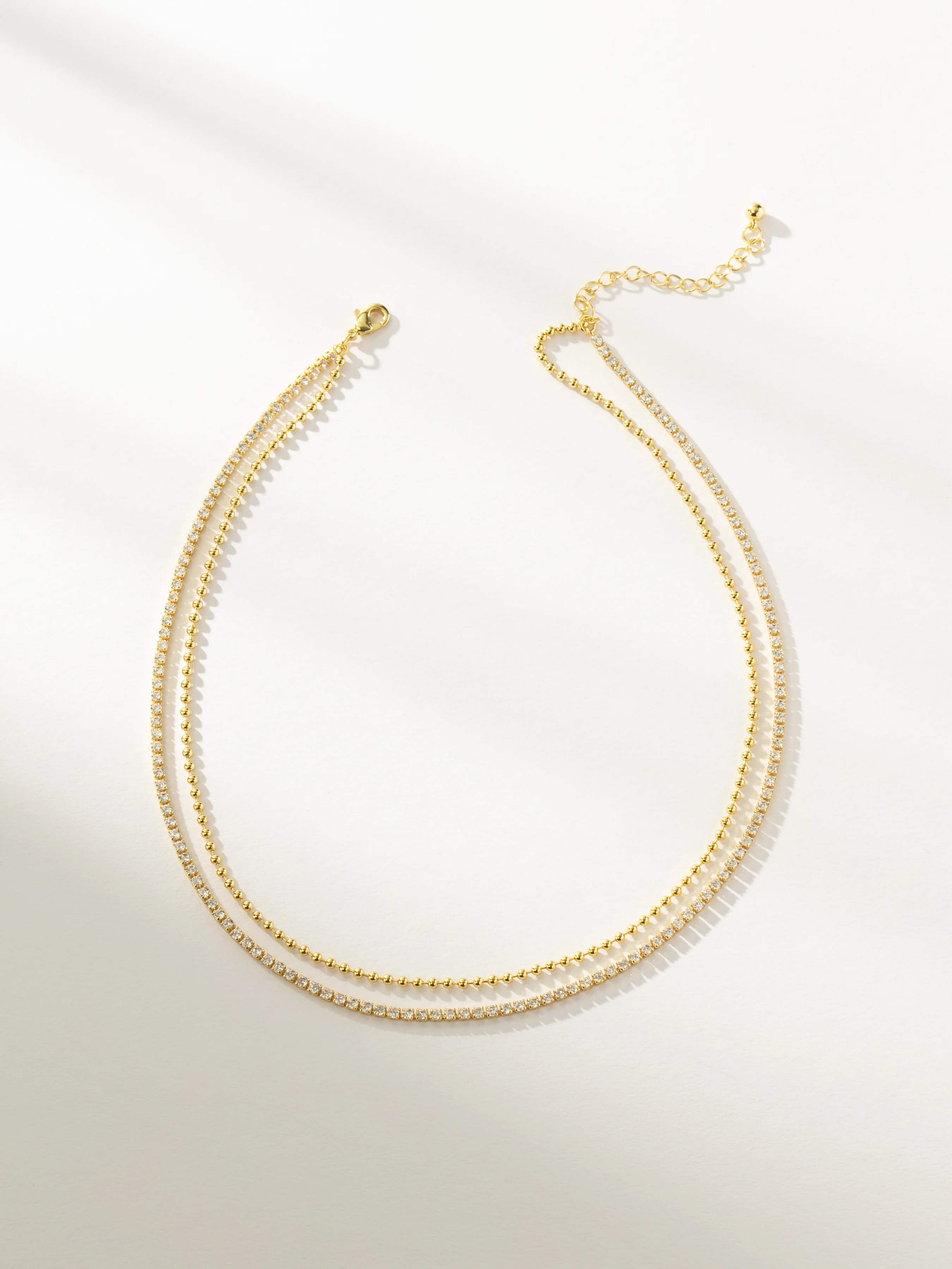 Happy Hour Layered Tennis Necklace - Image 3