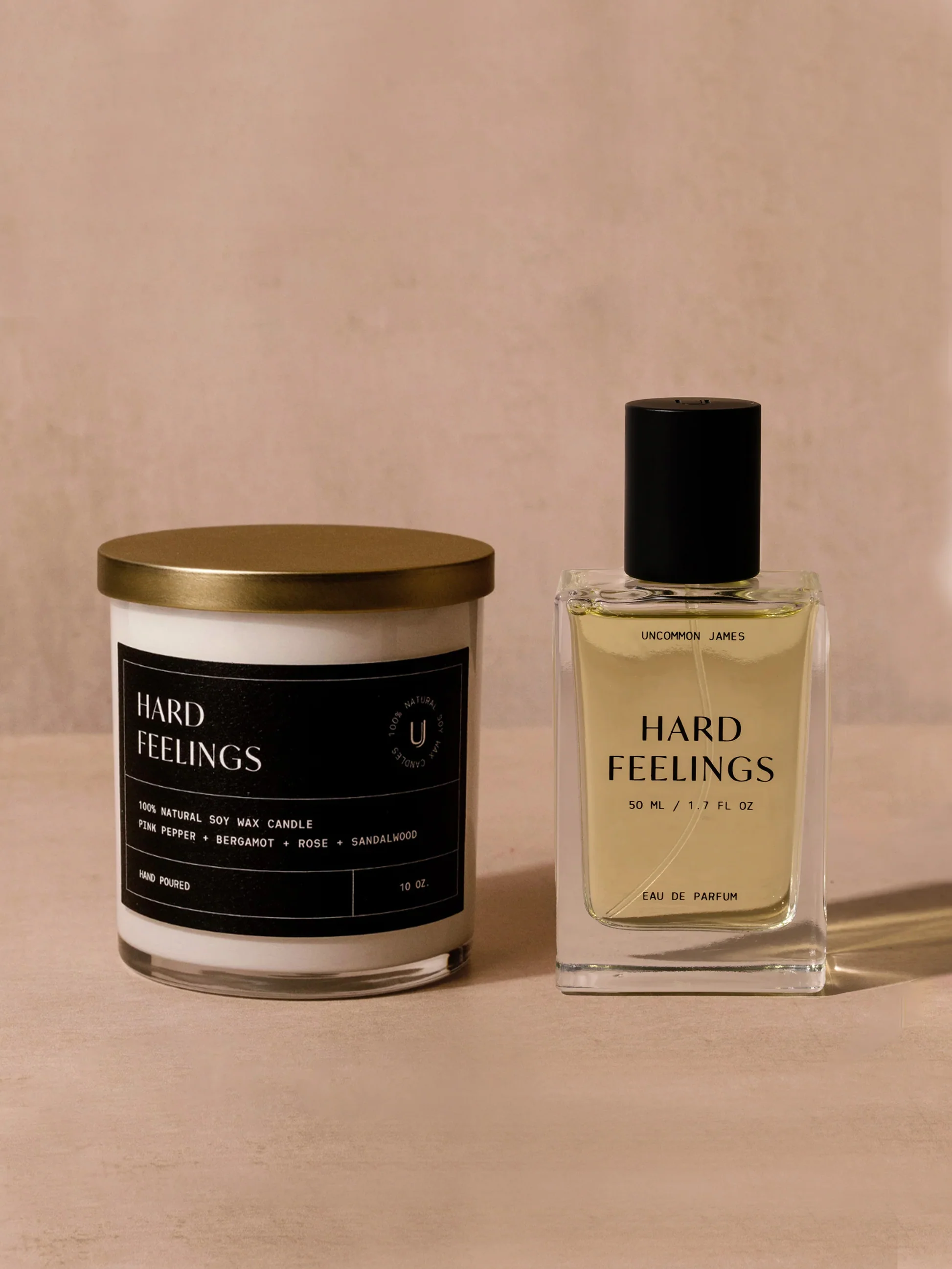 Hard Feelings Fragrance and Candle Duo