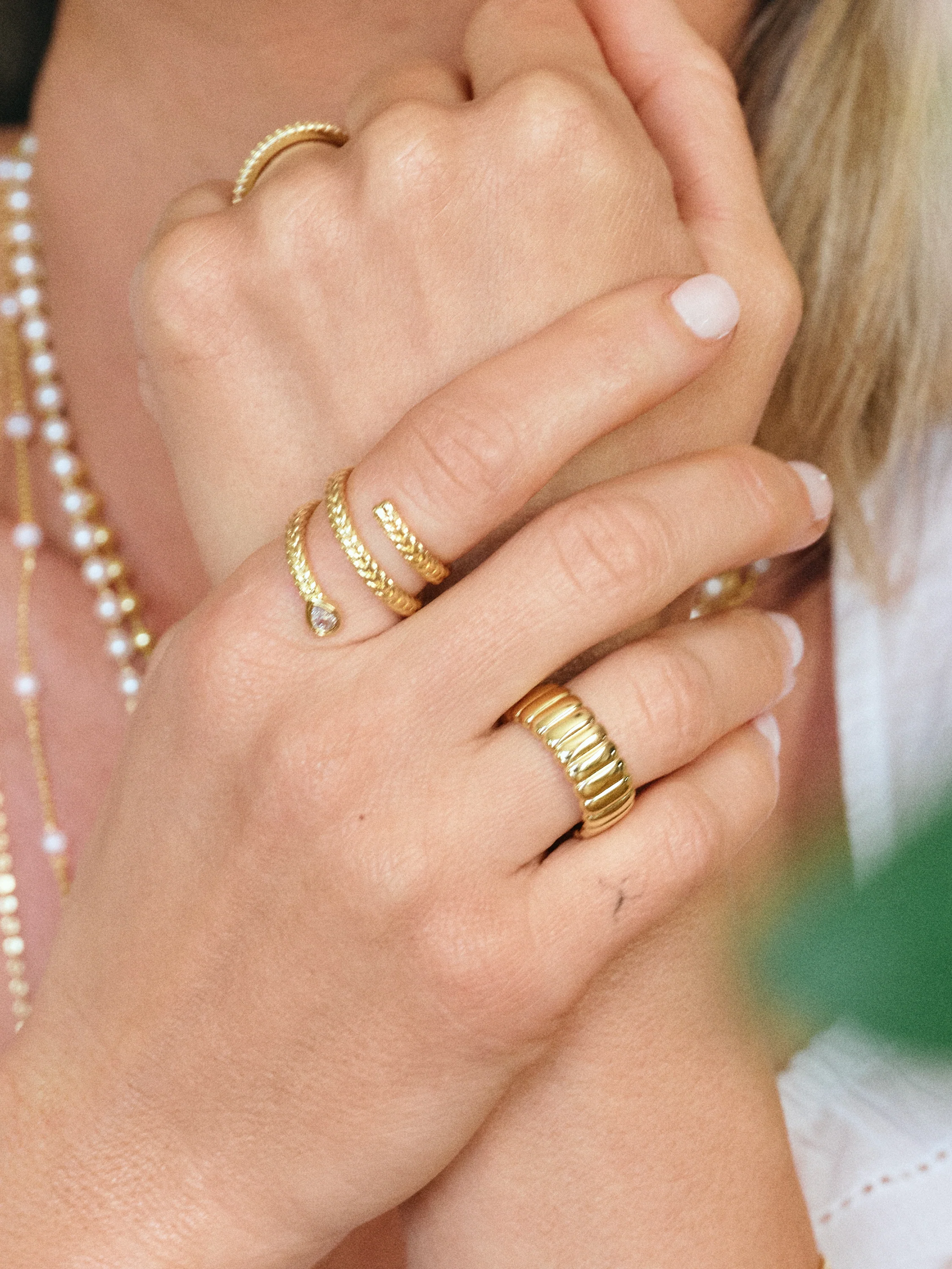 In A Spiral Ring - Gold - Image 4