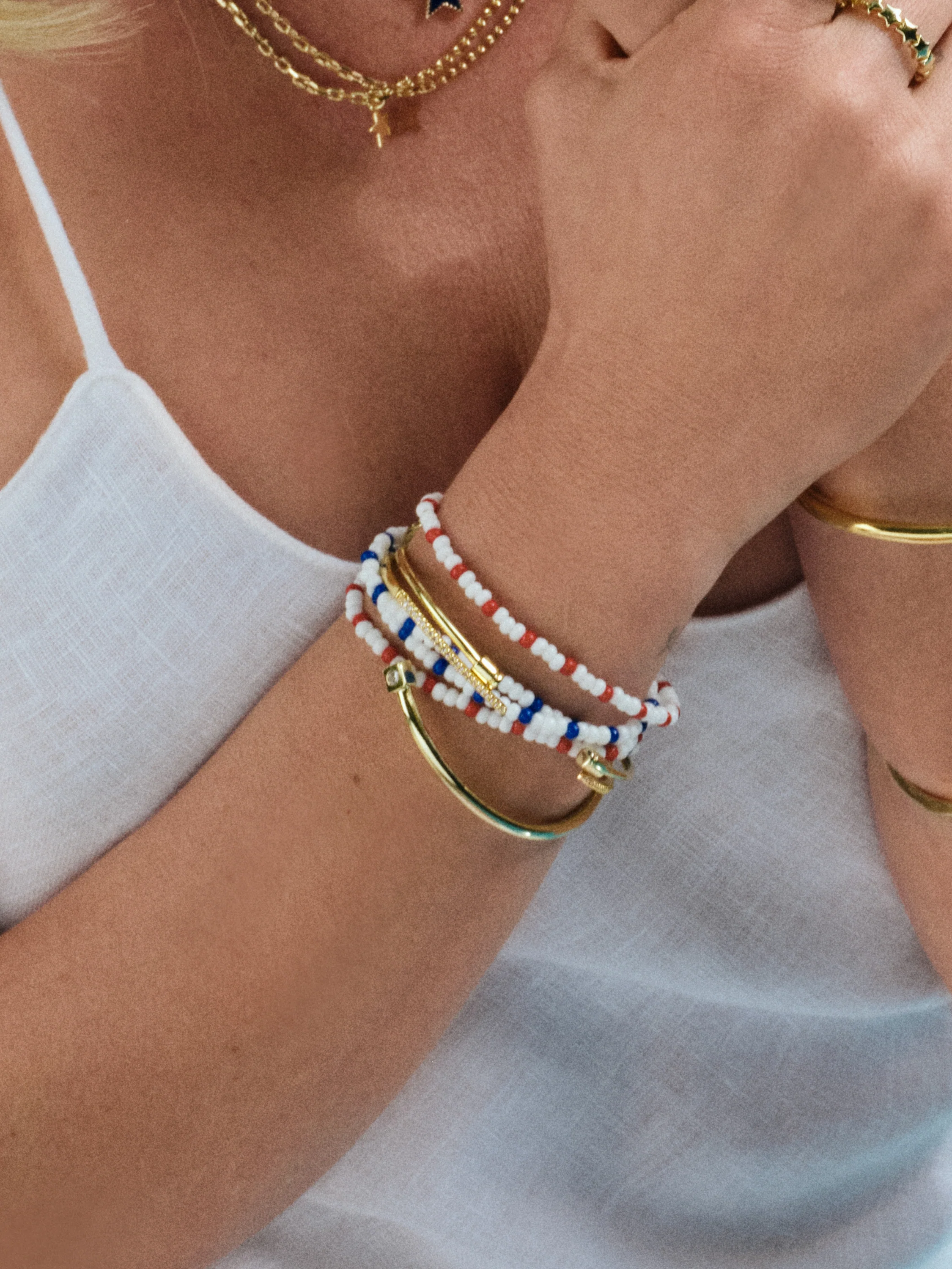 Independent Beaded Bracelet (Set of 4) - Image 3