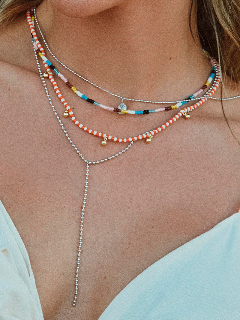 Island Girl Beaded Necklace - Image 4