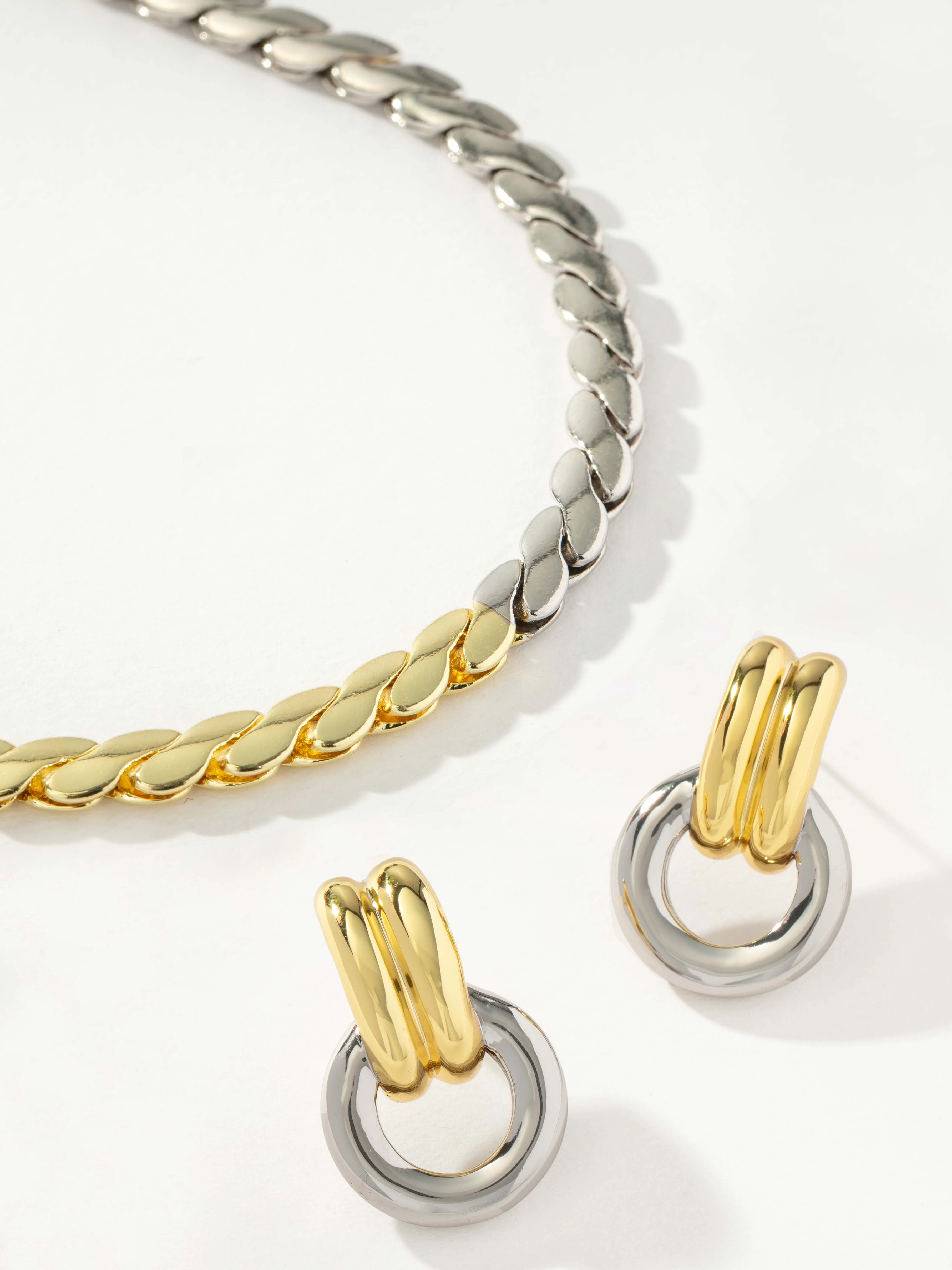 It Girl Mixed Metal Jewelry Set - Image 2