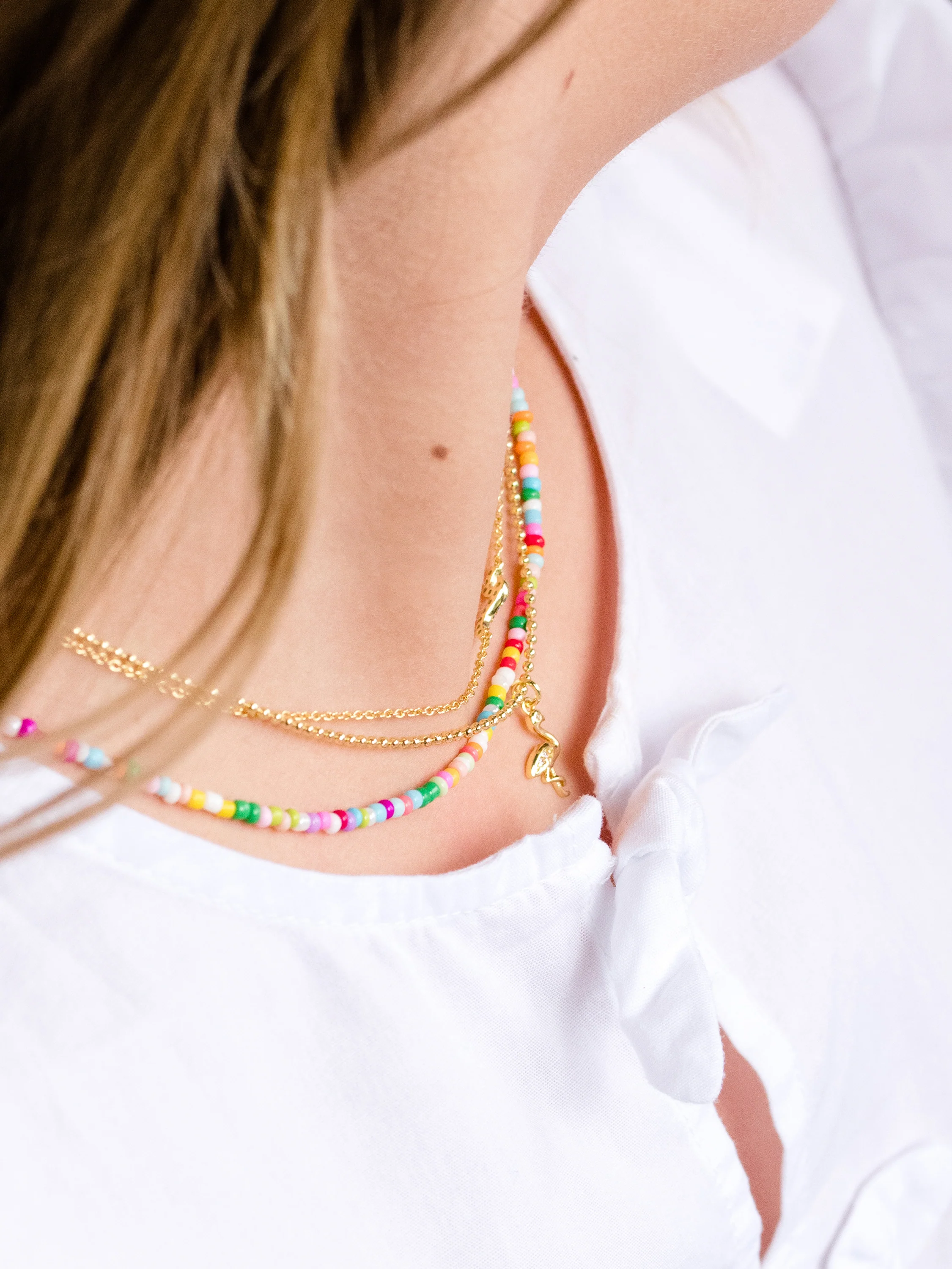 Kids' Flamingo Pendant Necklace - Image 2