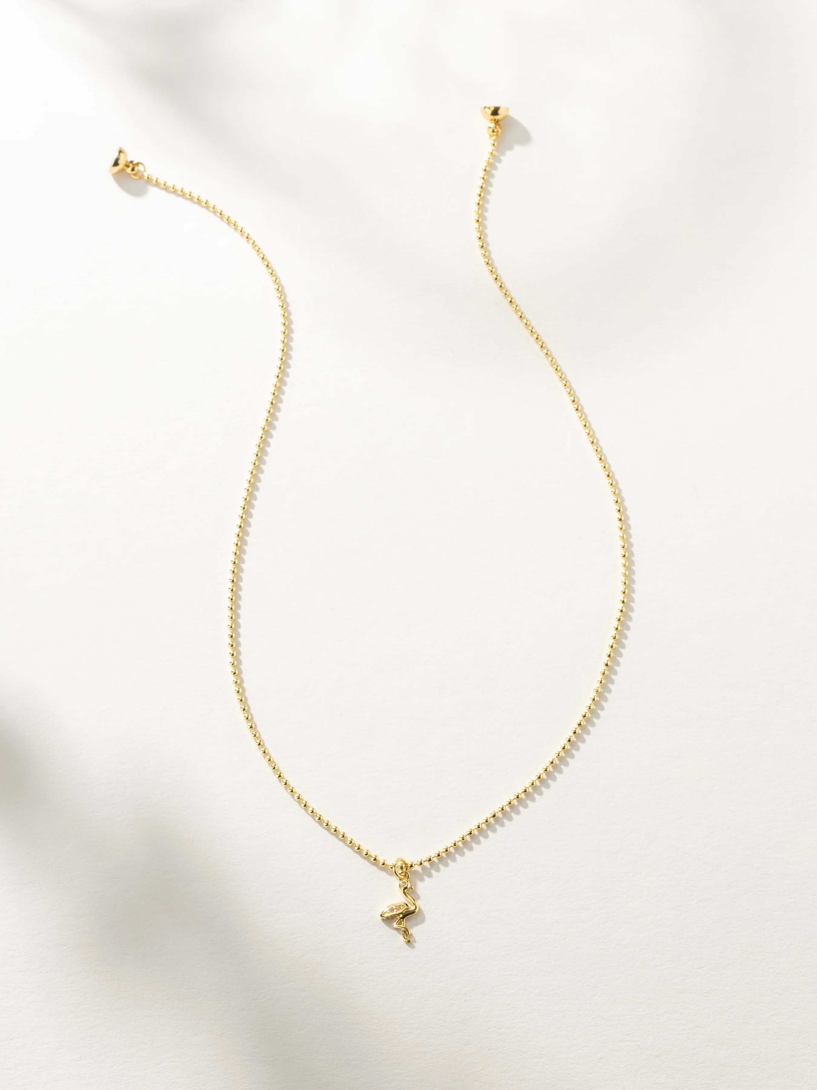Kids' Flamingo Pendant Necklace - Image 3
