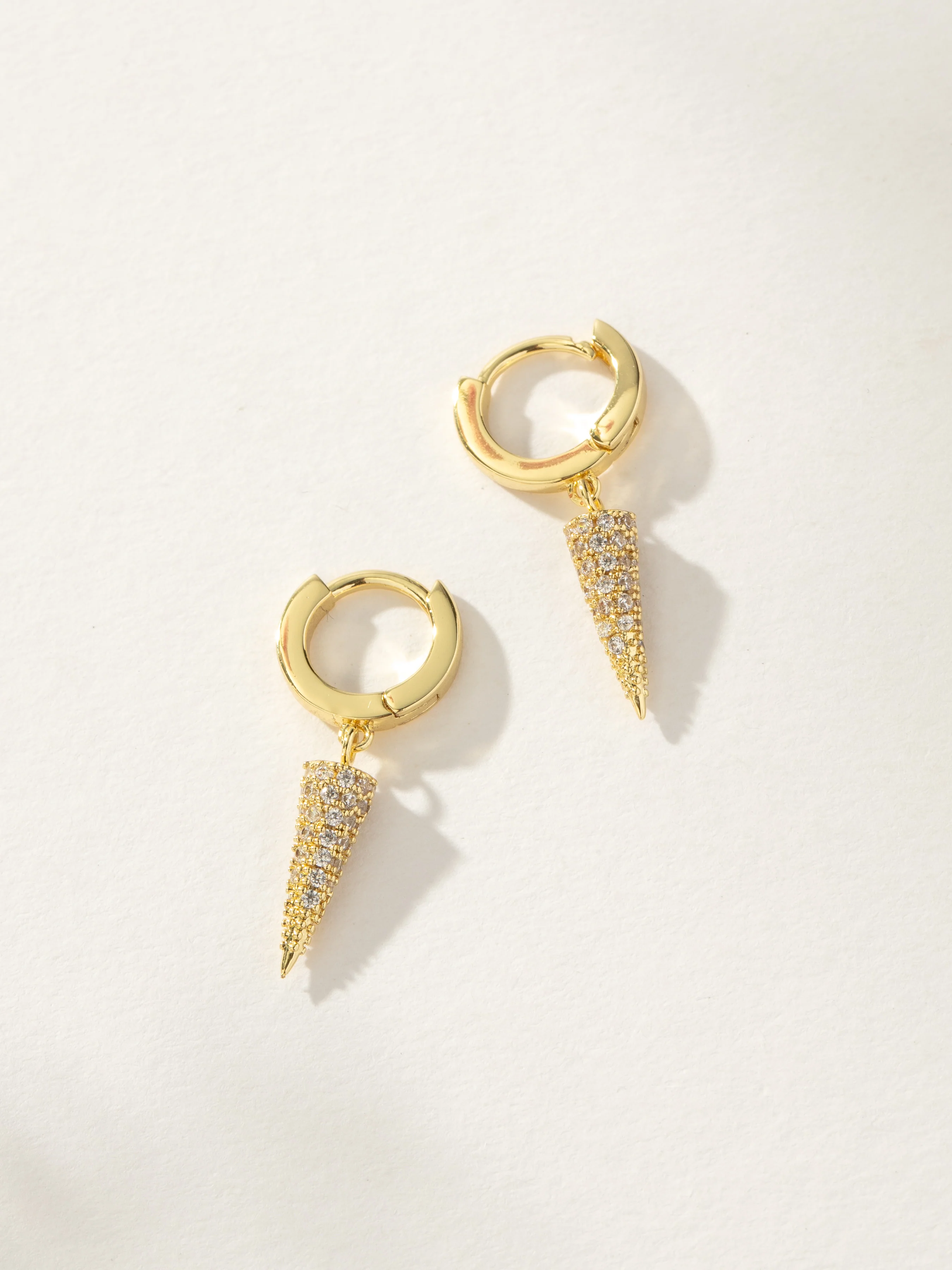 Killing It Spike Huggie Earrings