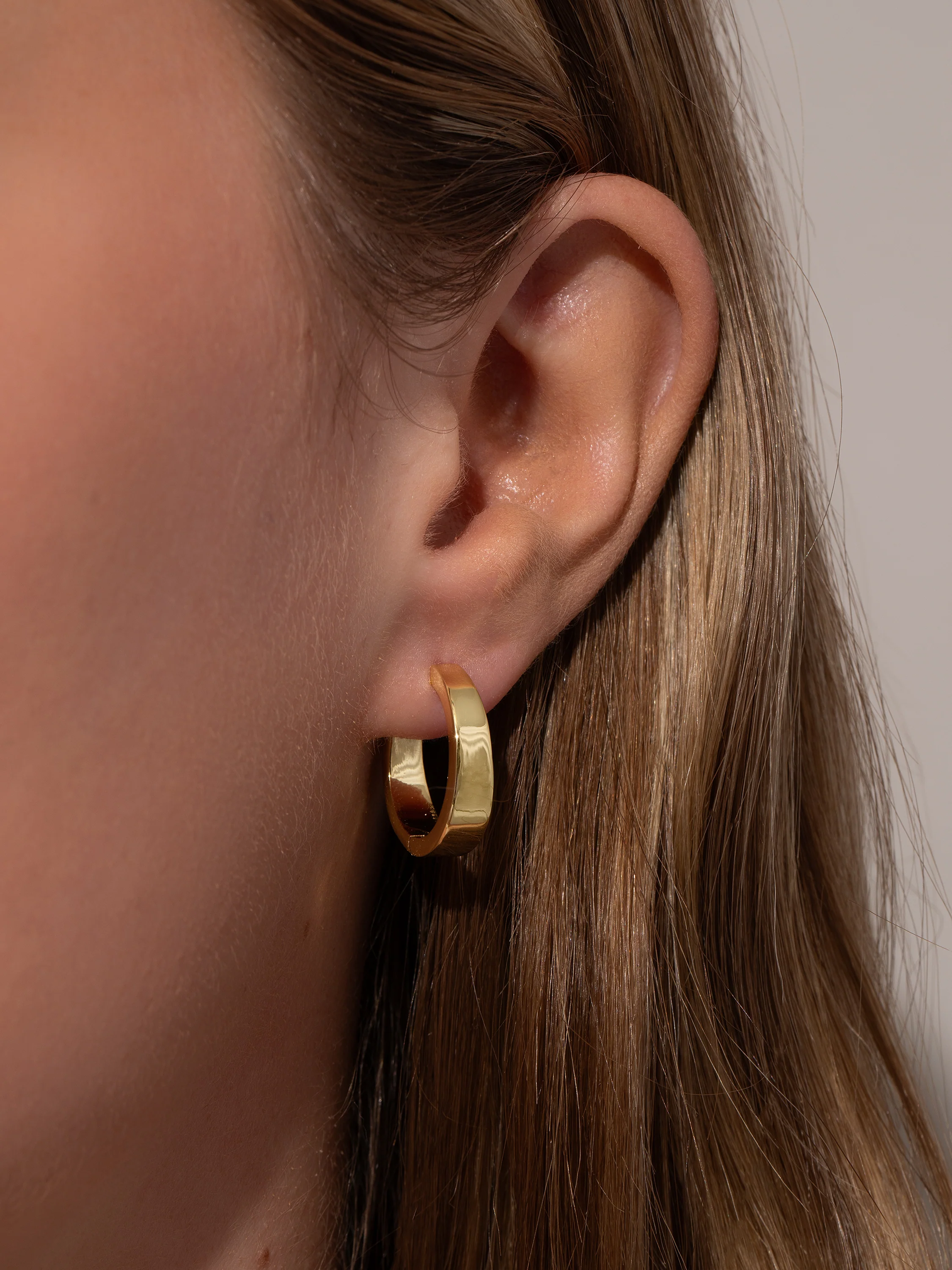 Lose My Number Hoop Earrings - Image 2