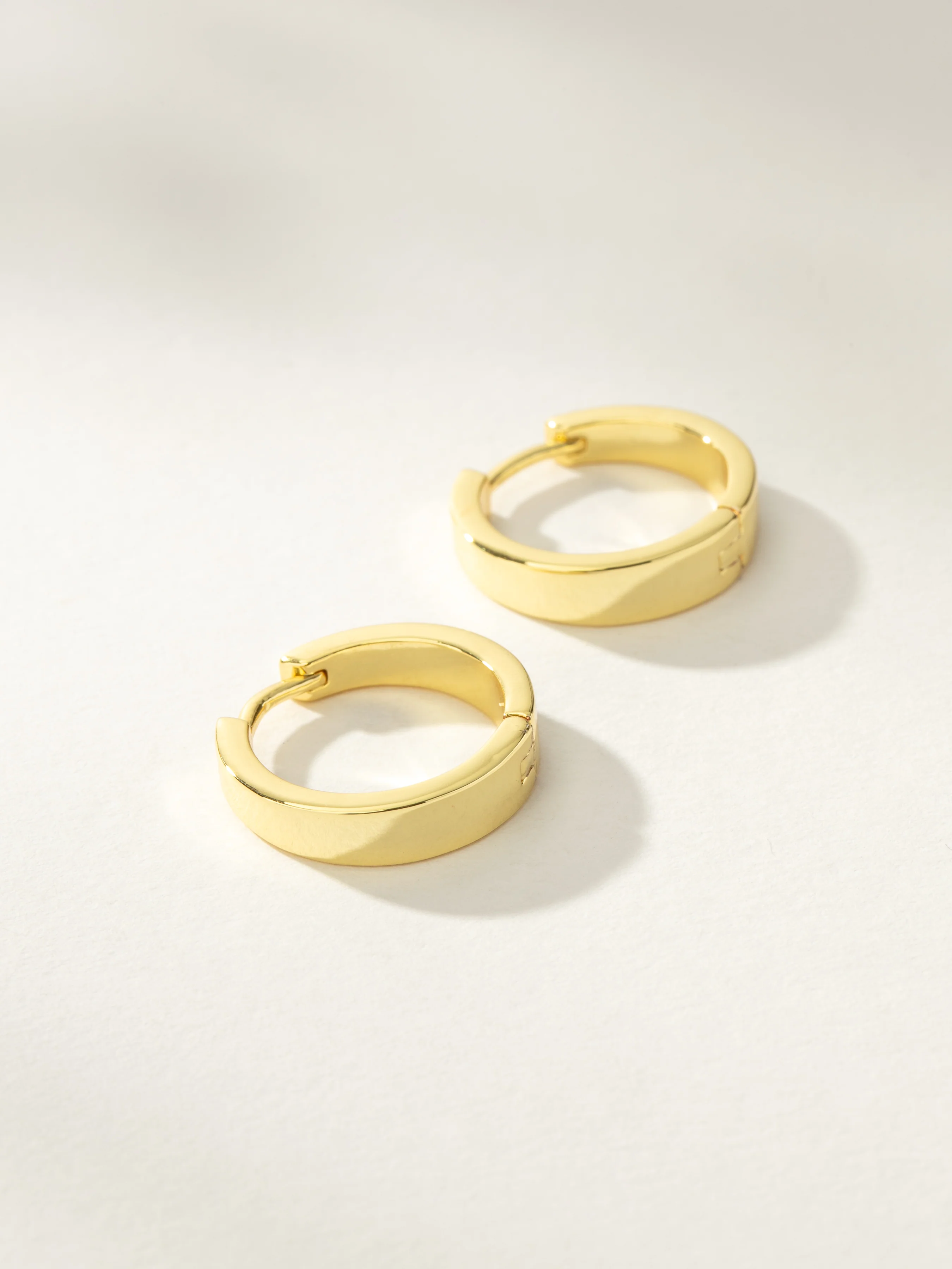 Lose My Number Hoop Earrings - Image 3