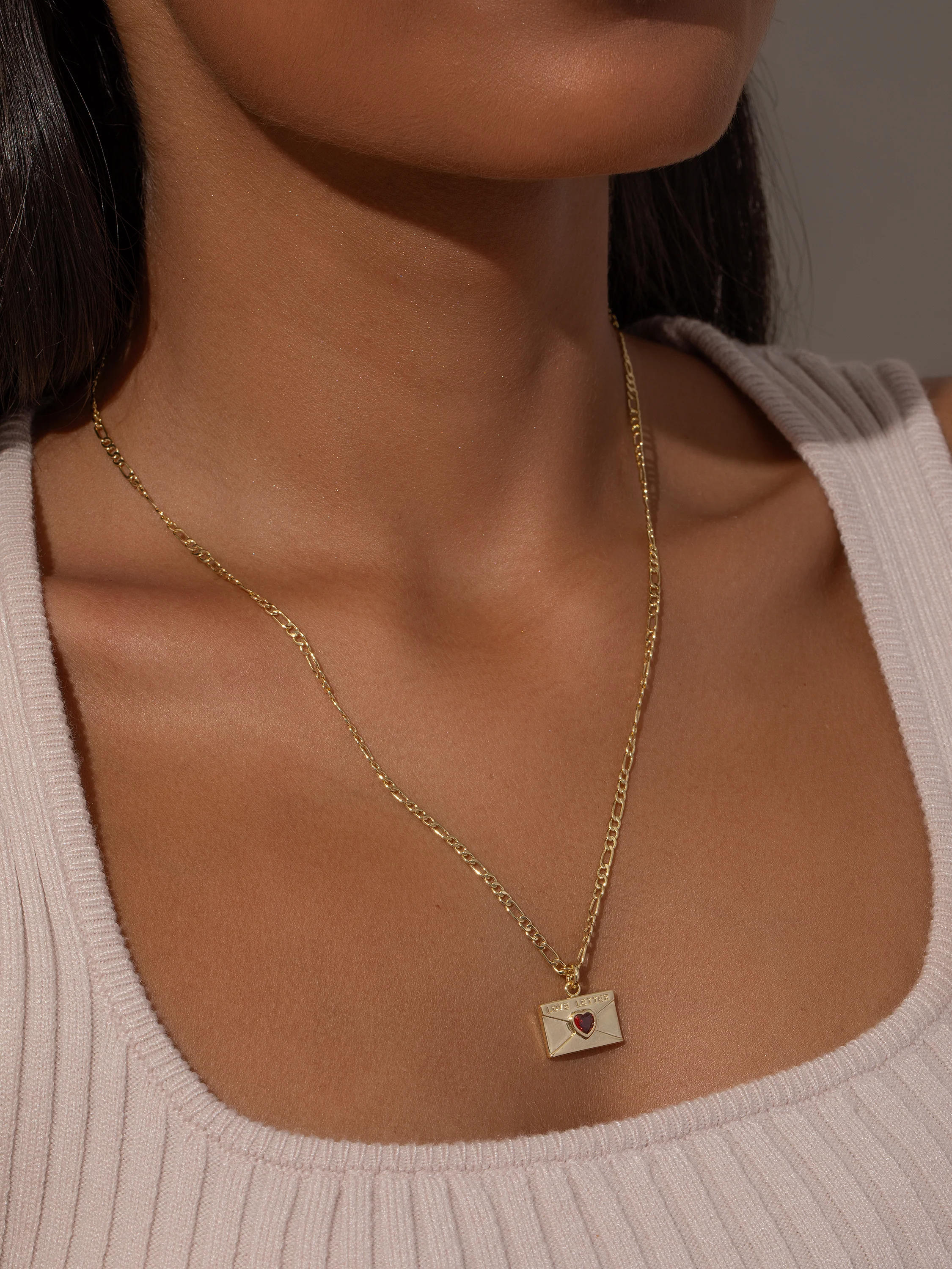 Love Letter Pendant Necklace - Image 2