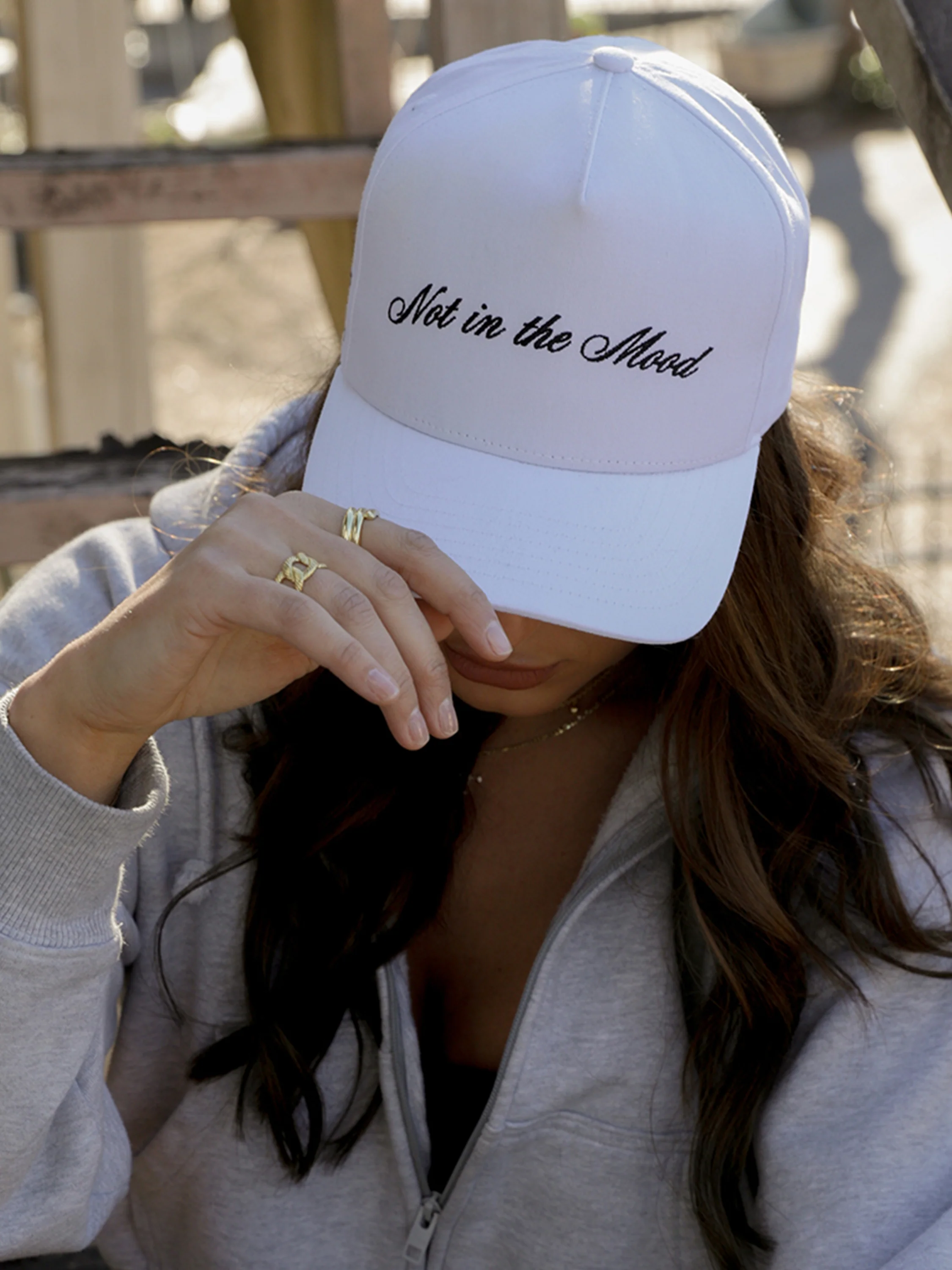 Not in the Mood Trucker Hat - Image 6