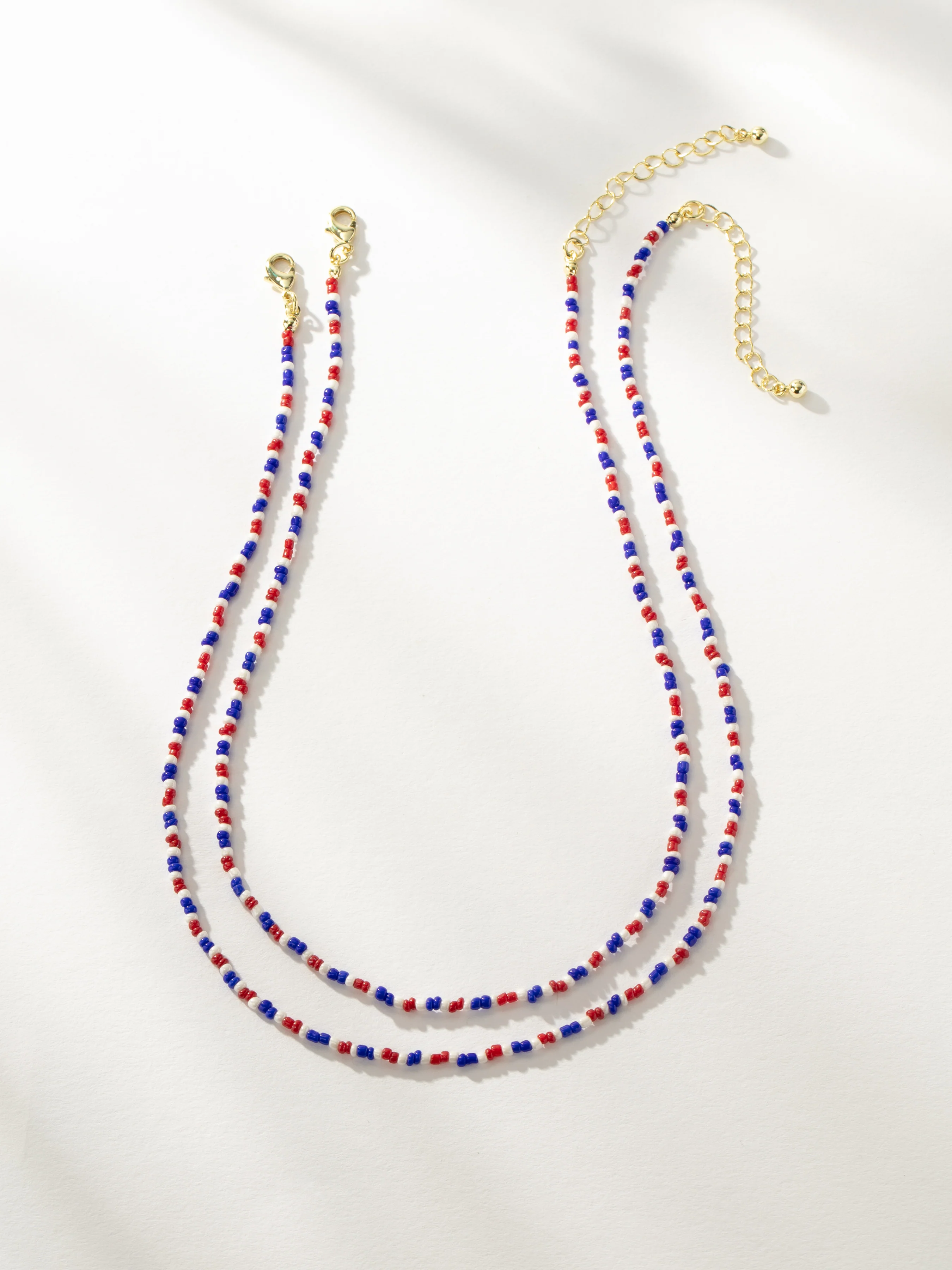 Old Glory Beaded Necklace (Set of 2) - Image 2