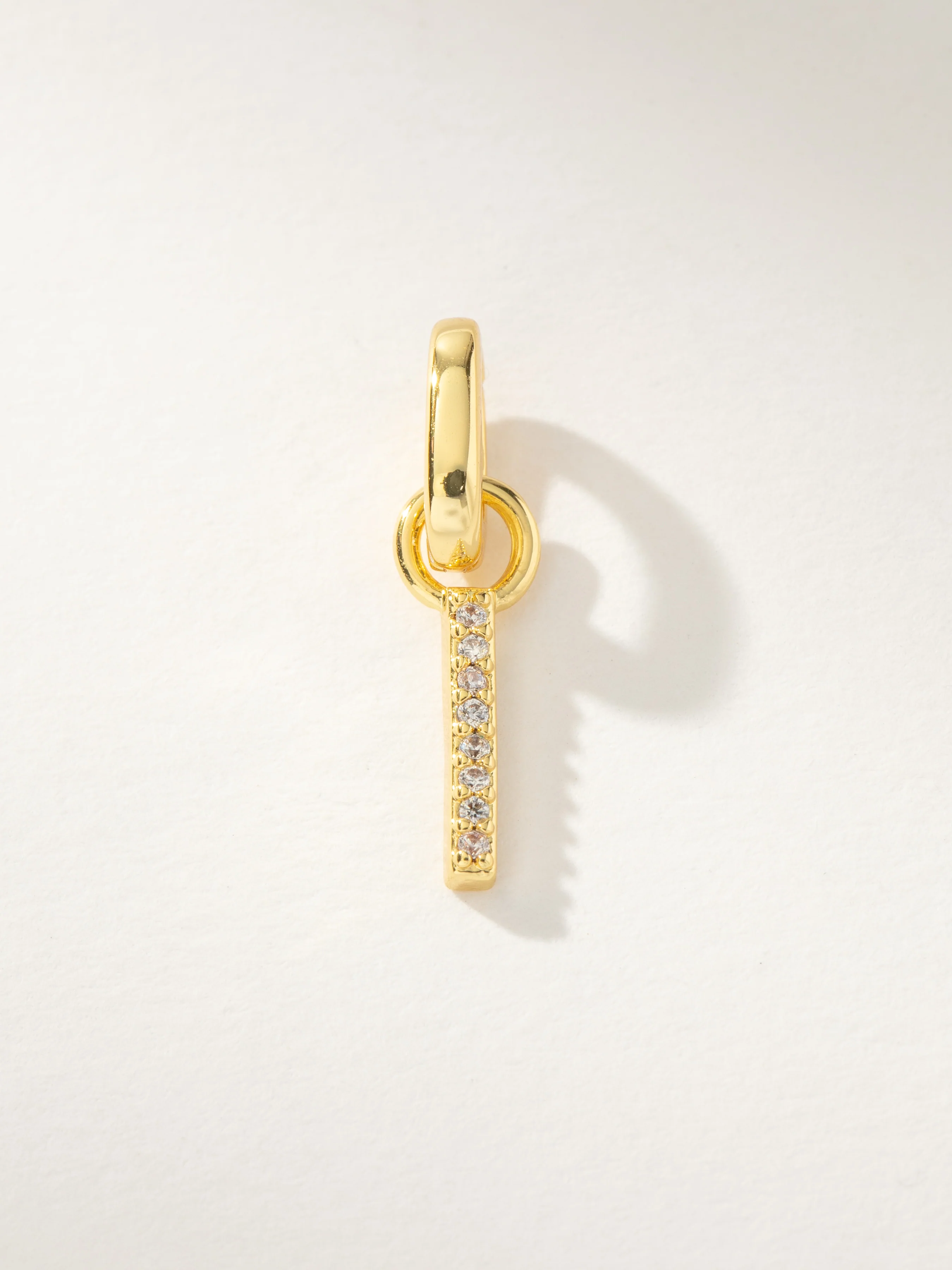 Pavé Letter Charm - Image 10