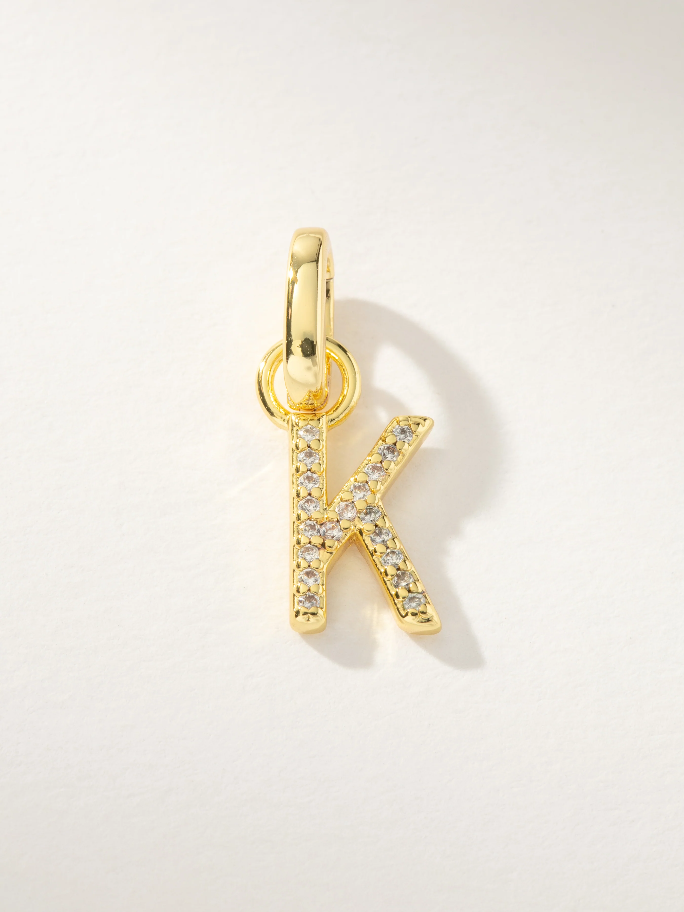 Pavé Letter Charm - Image 12