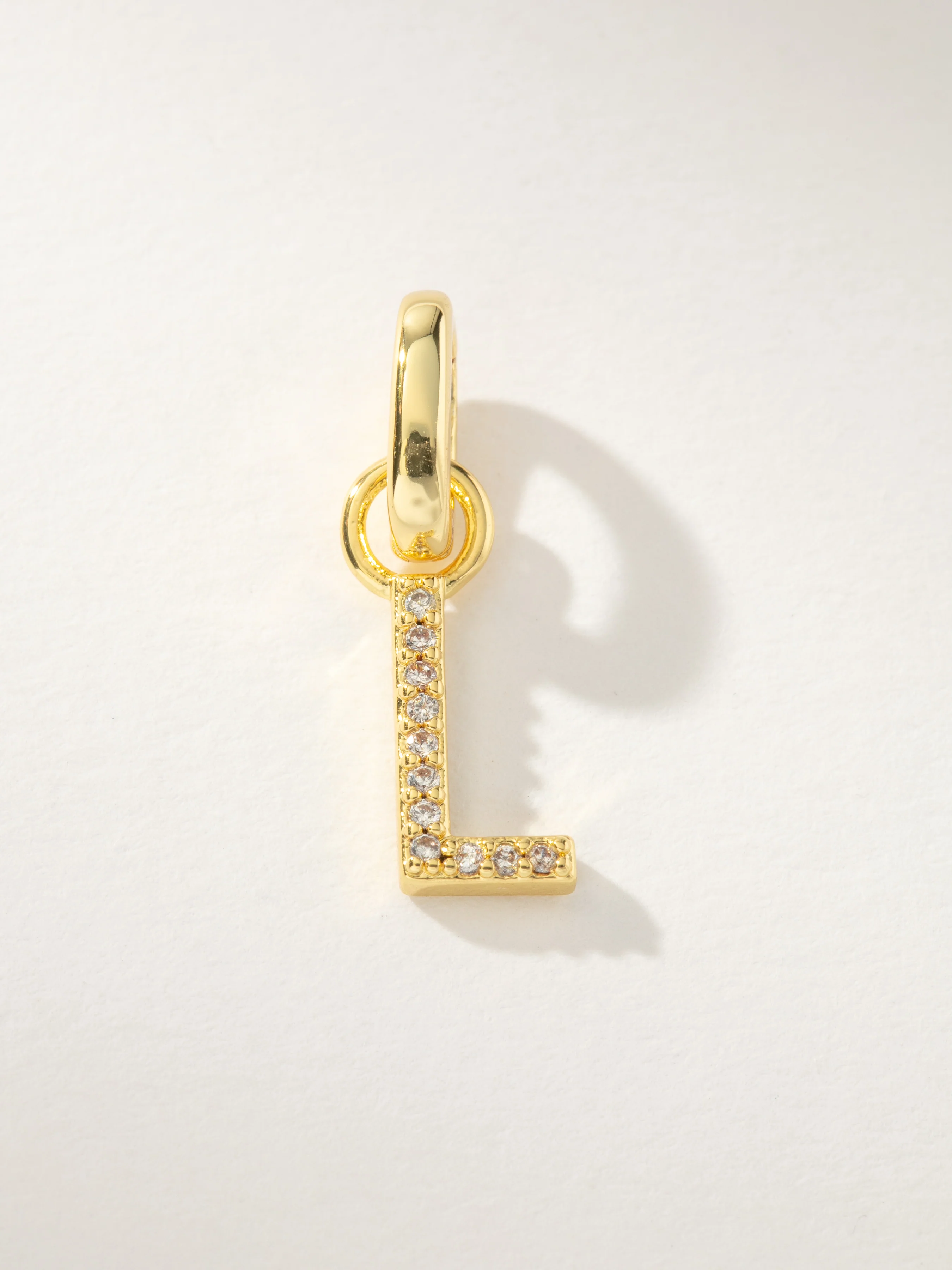 Pavé Letter Charm - Image 13
