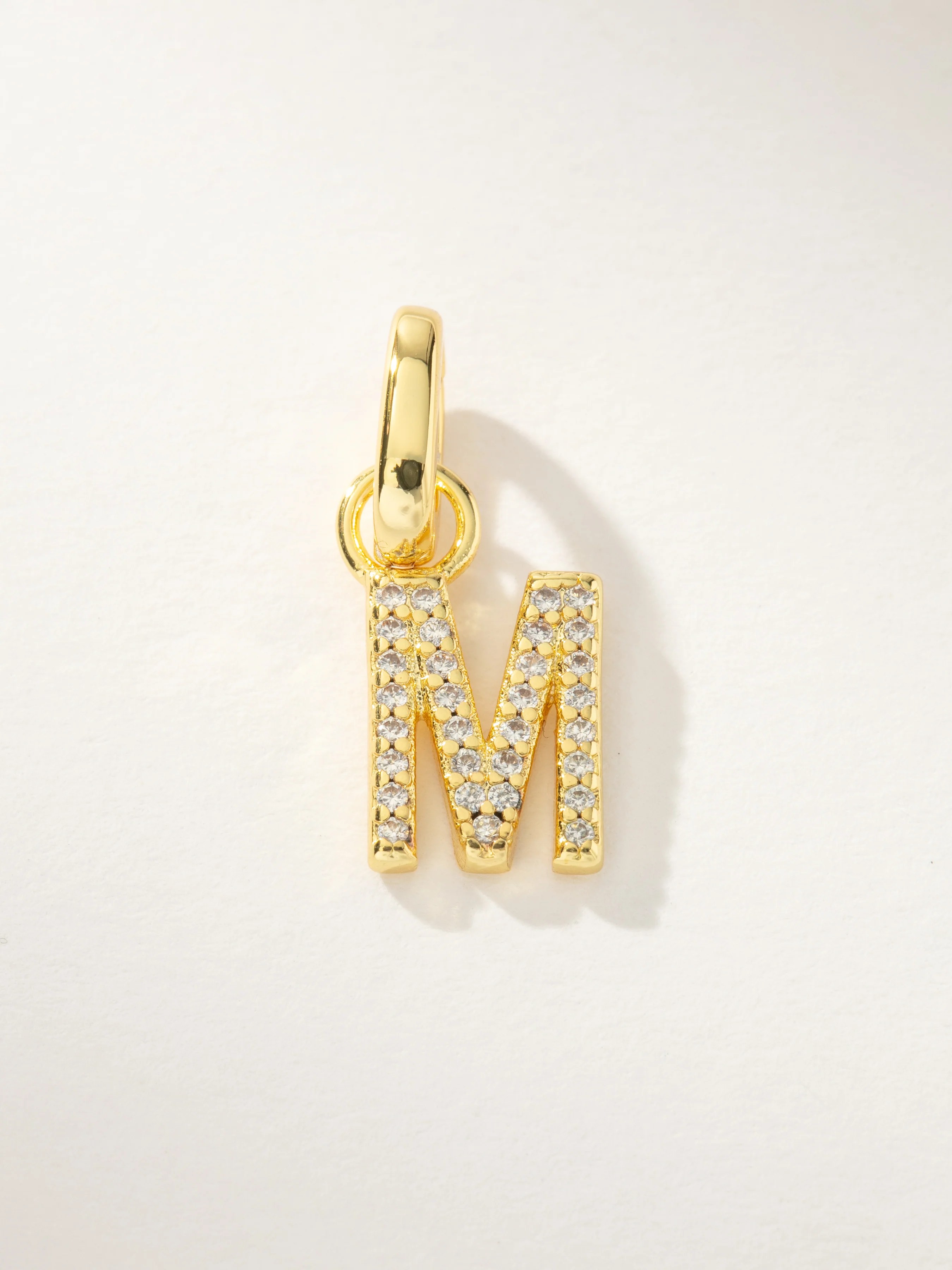 Pavé Letter Charm - Image 14