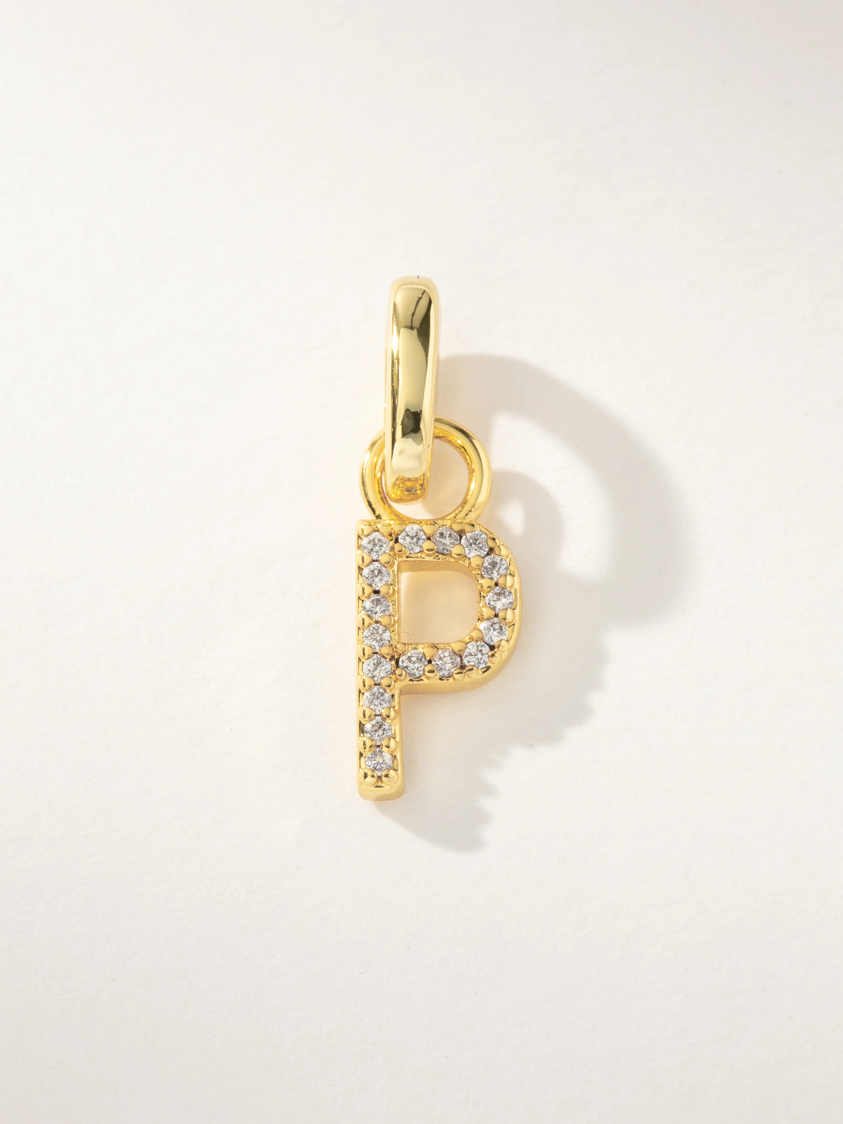 Pavé Letter Charm - Image 17