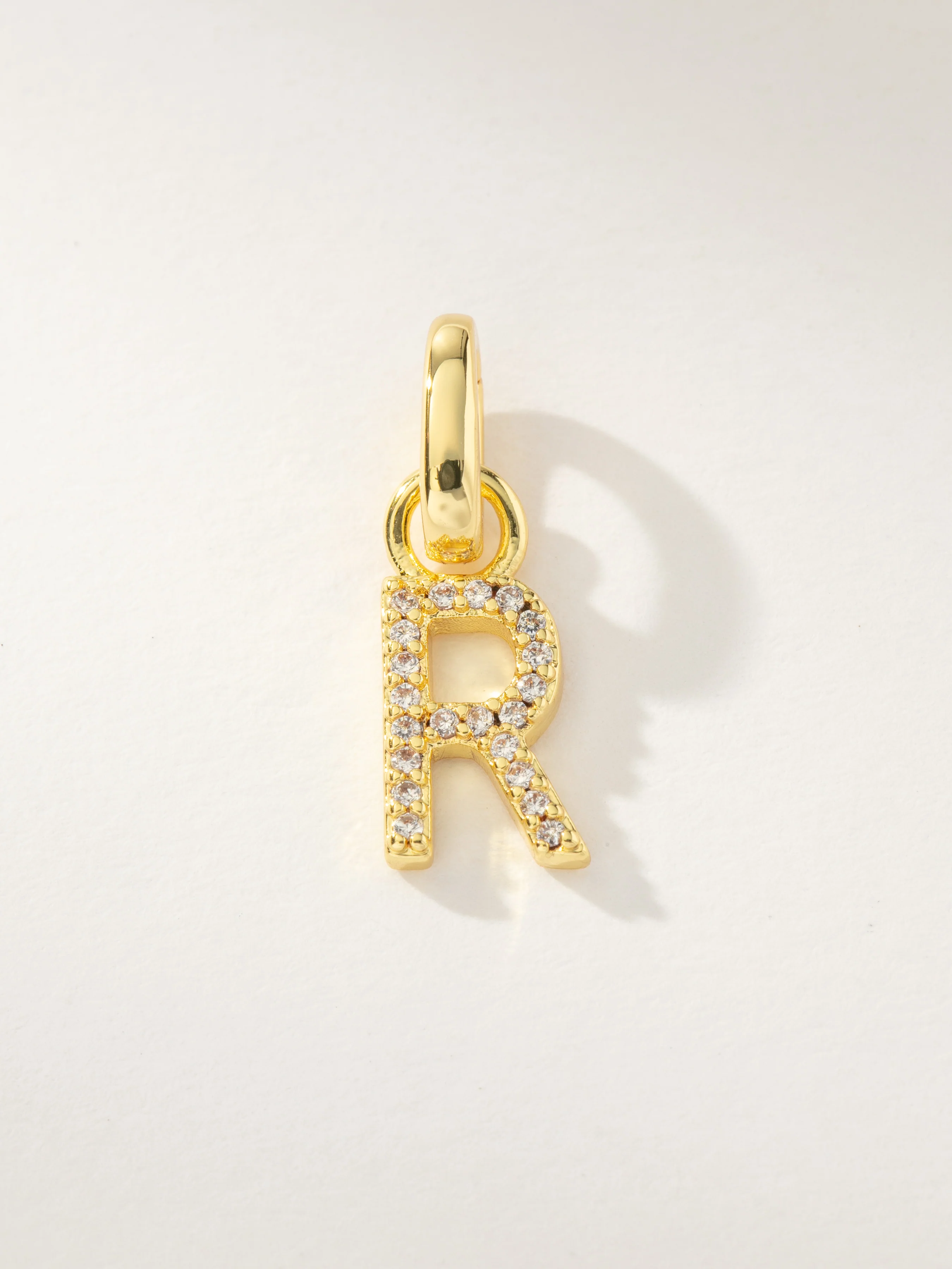Pavé Letter Charm - Image 19