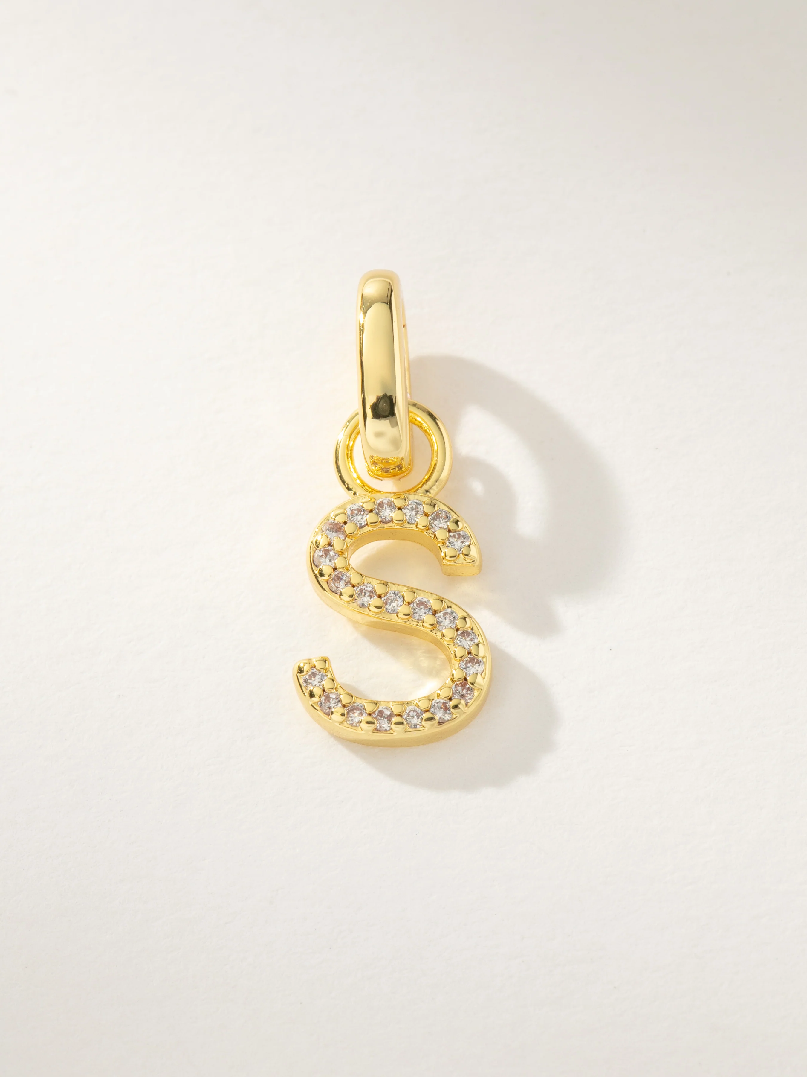 Pavé Letter Charm - Image 20