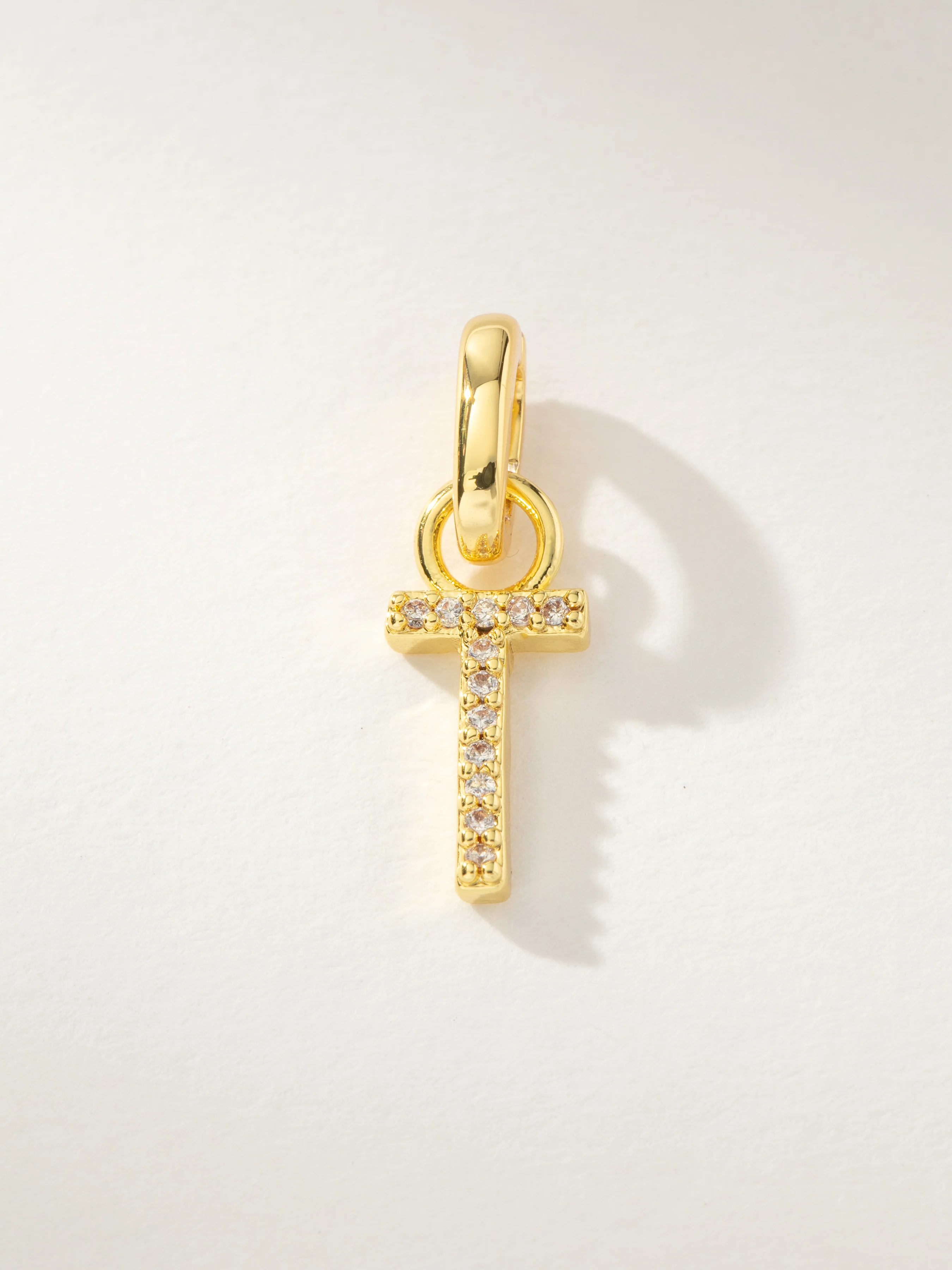 Pavé Letter Charm - Image 21