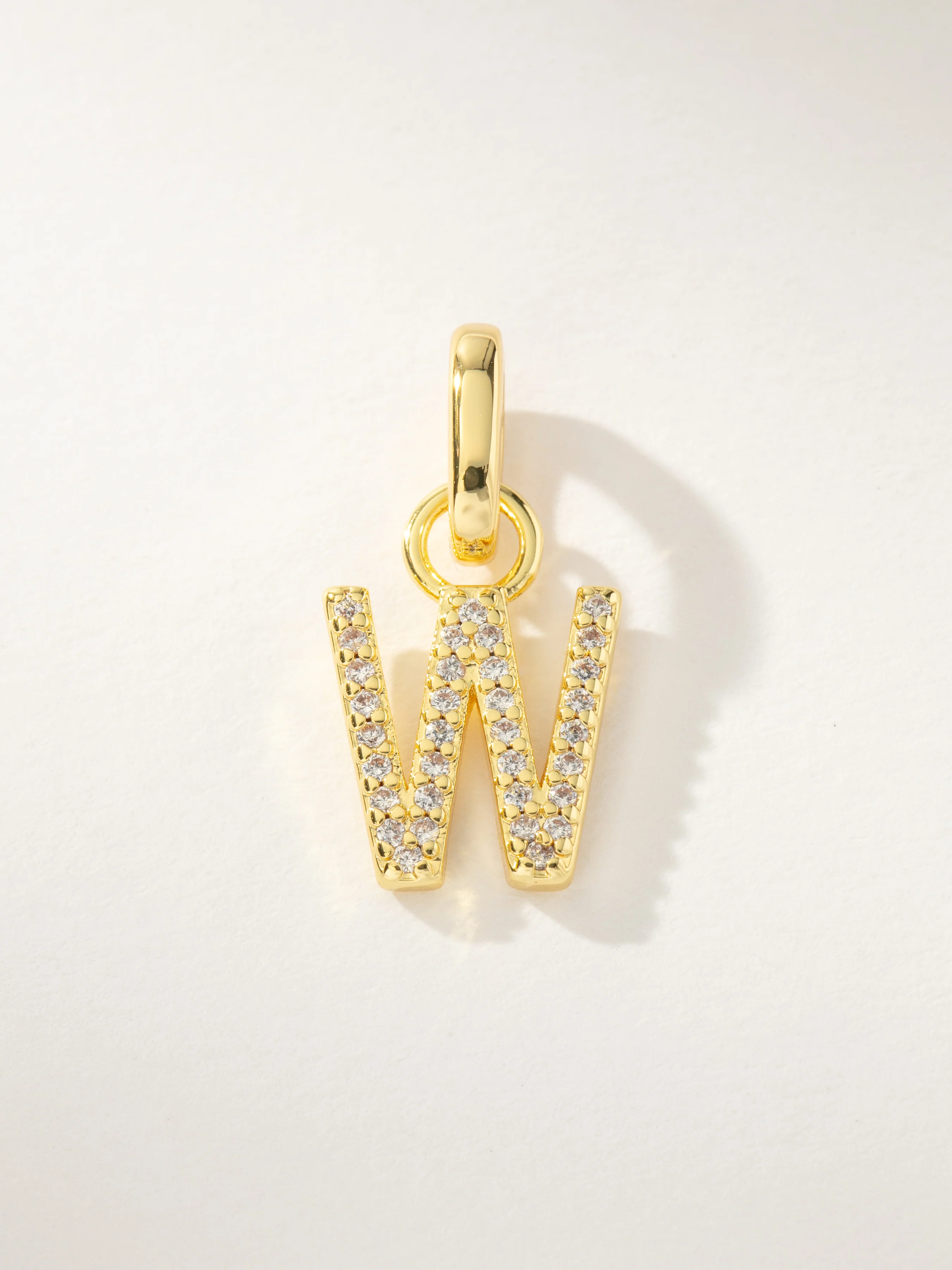 Pavé Letter Charm - Image 24