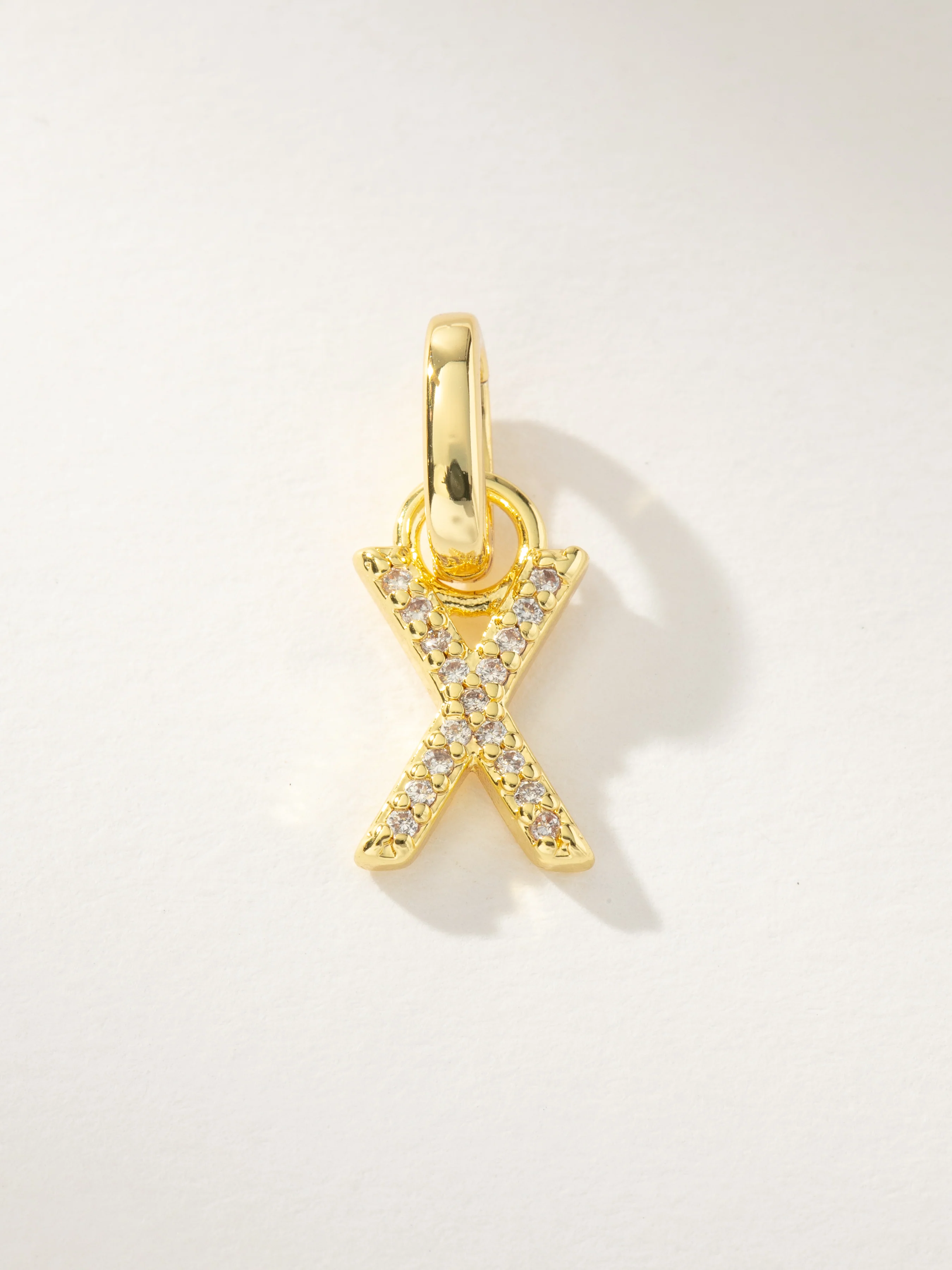 Pavé Letter Charm - Image 25
