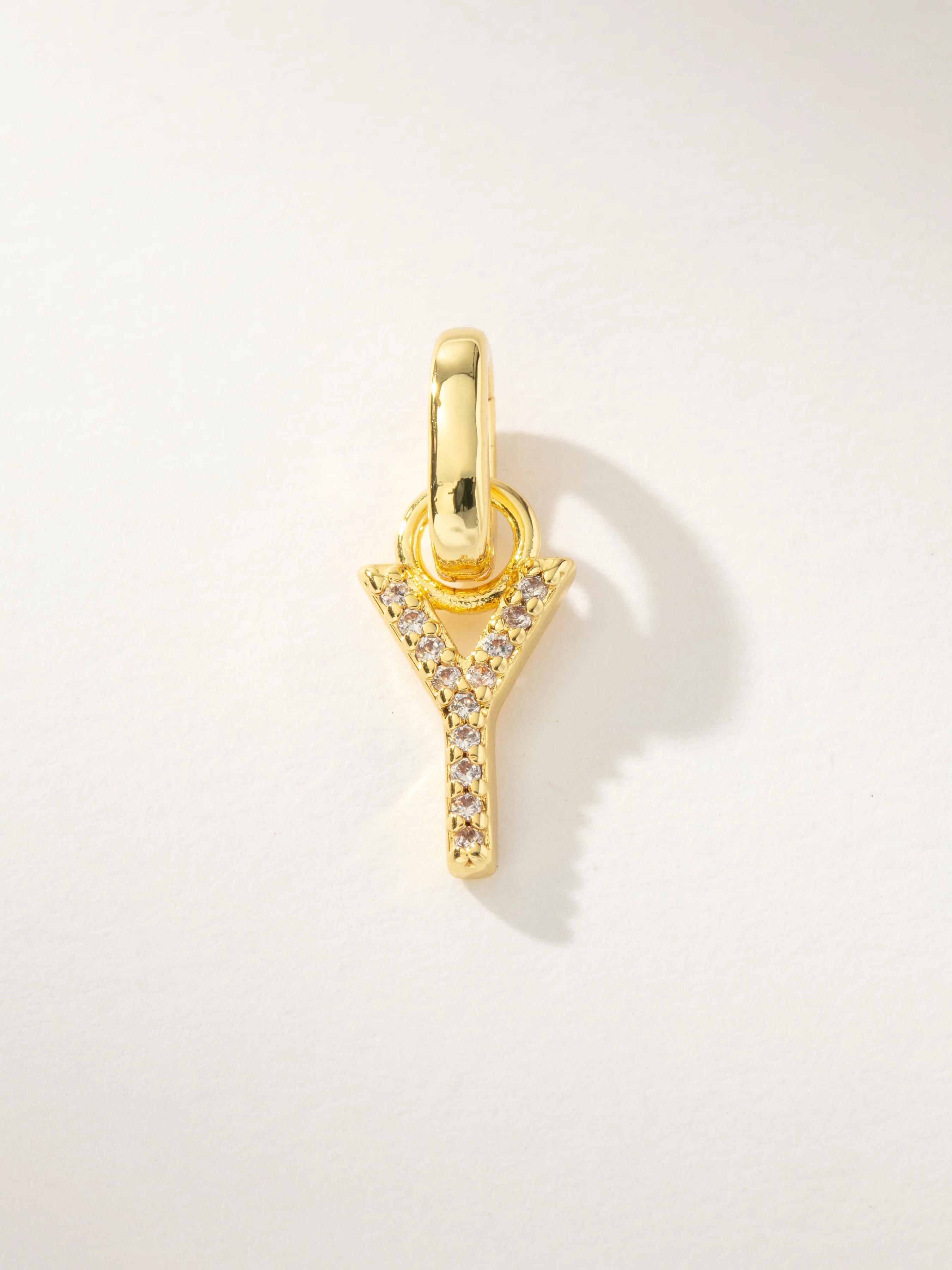 Pavé Letter Charm - Image 26