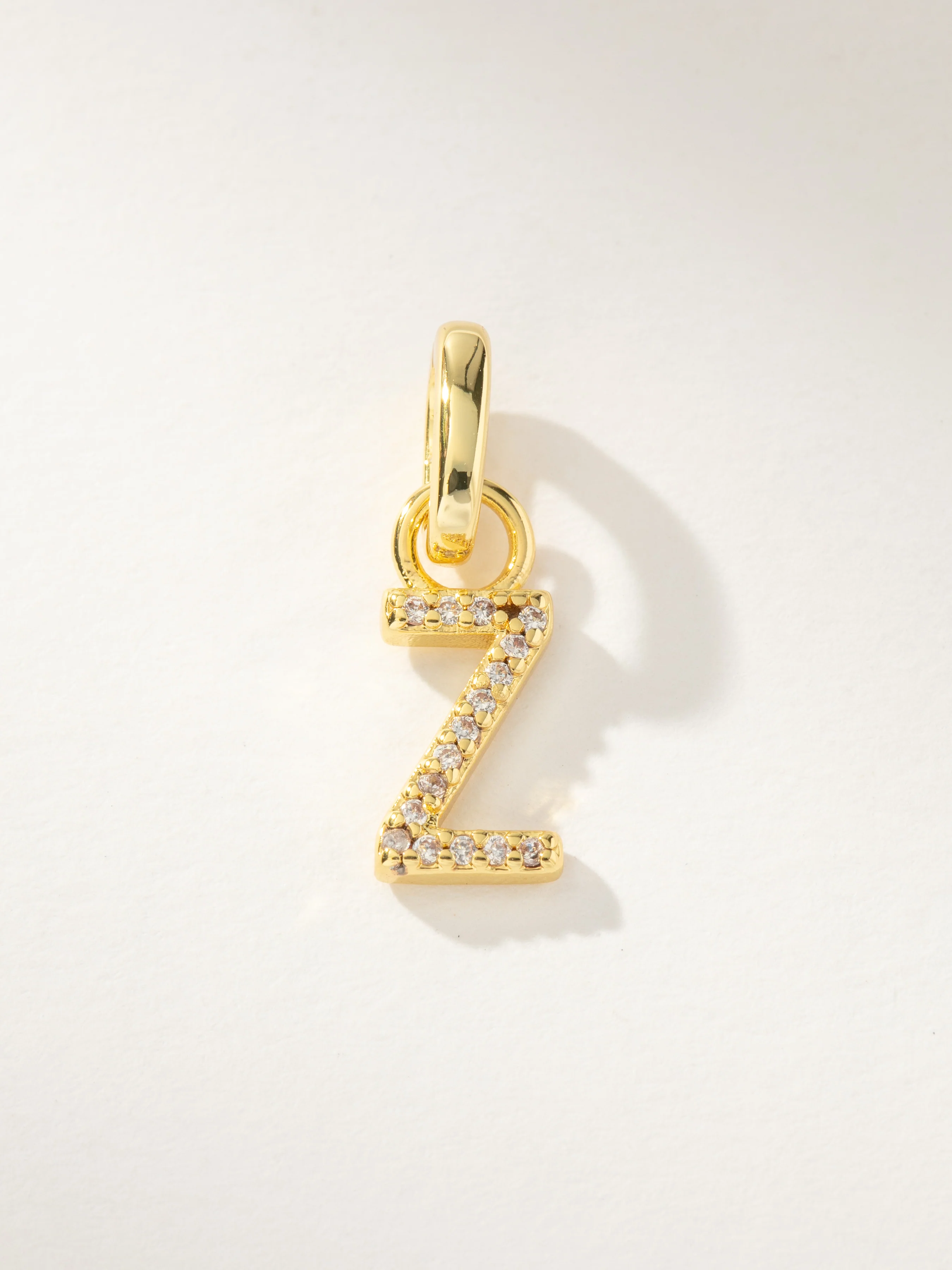 Pavé Letter Charm - Image 27