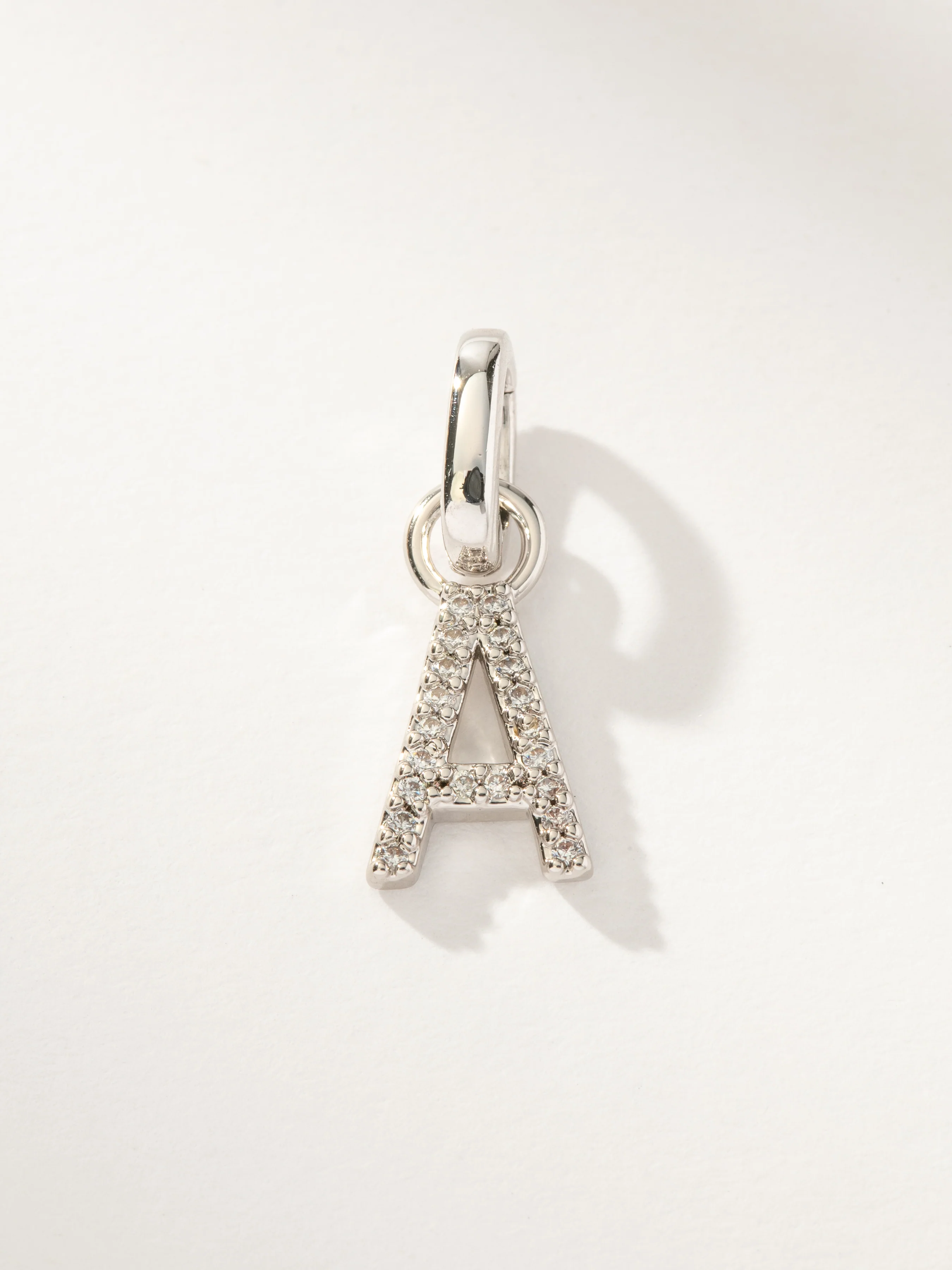 Pavé Letter Charm - Image 31