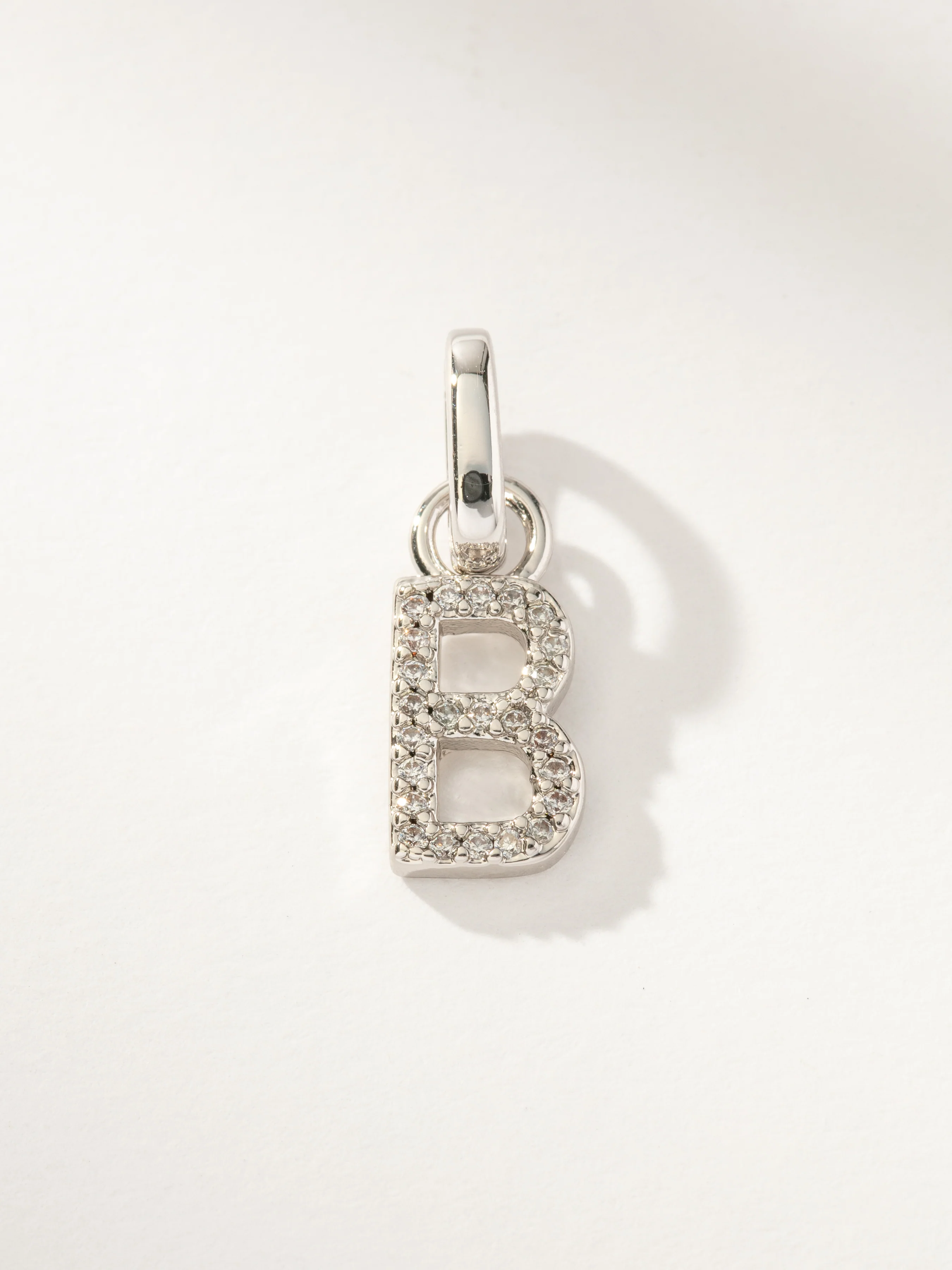 Pavé Letter Charm - Image 32