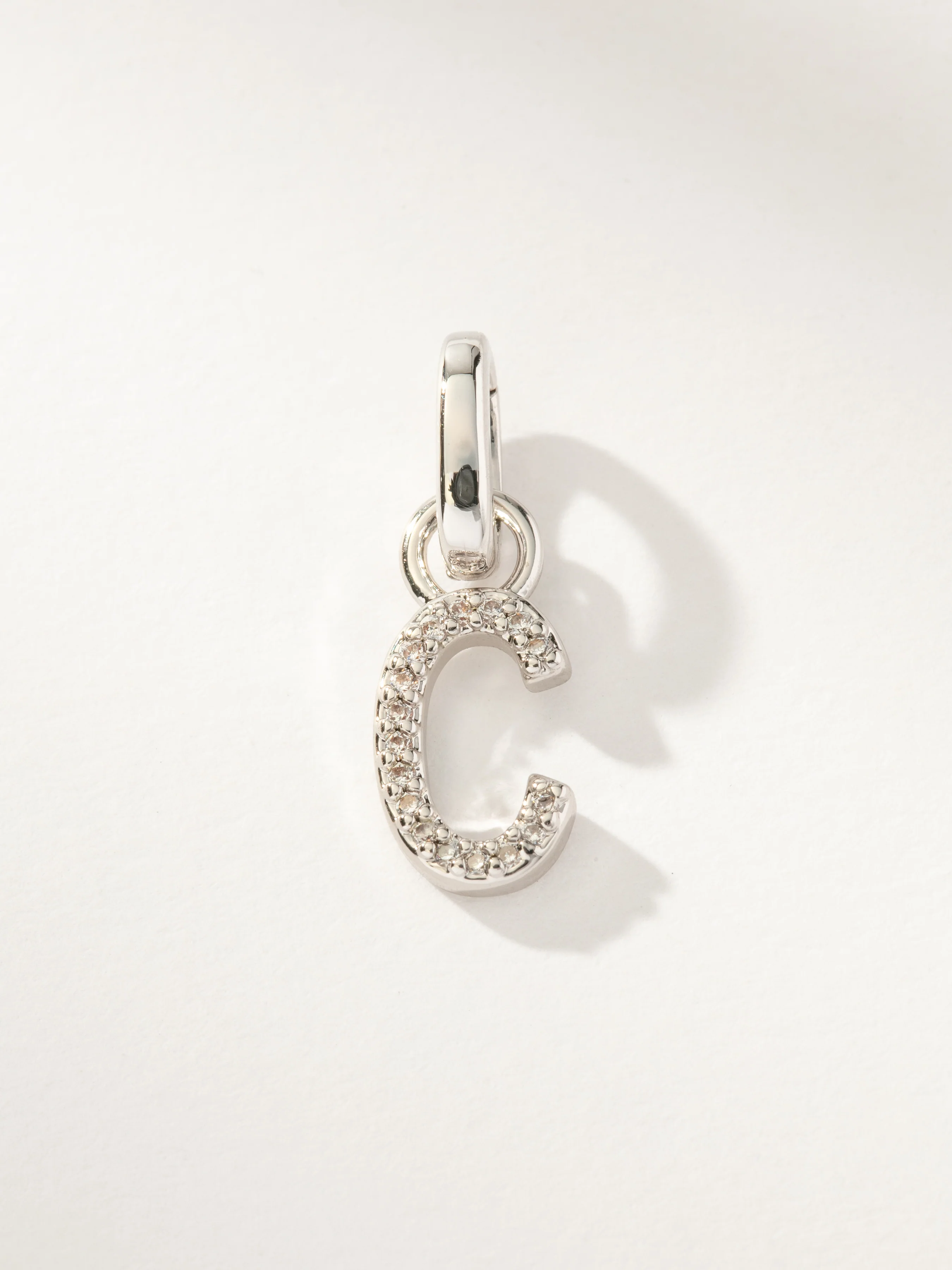 Pavé Letter Charm - Image 33