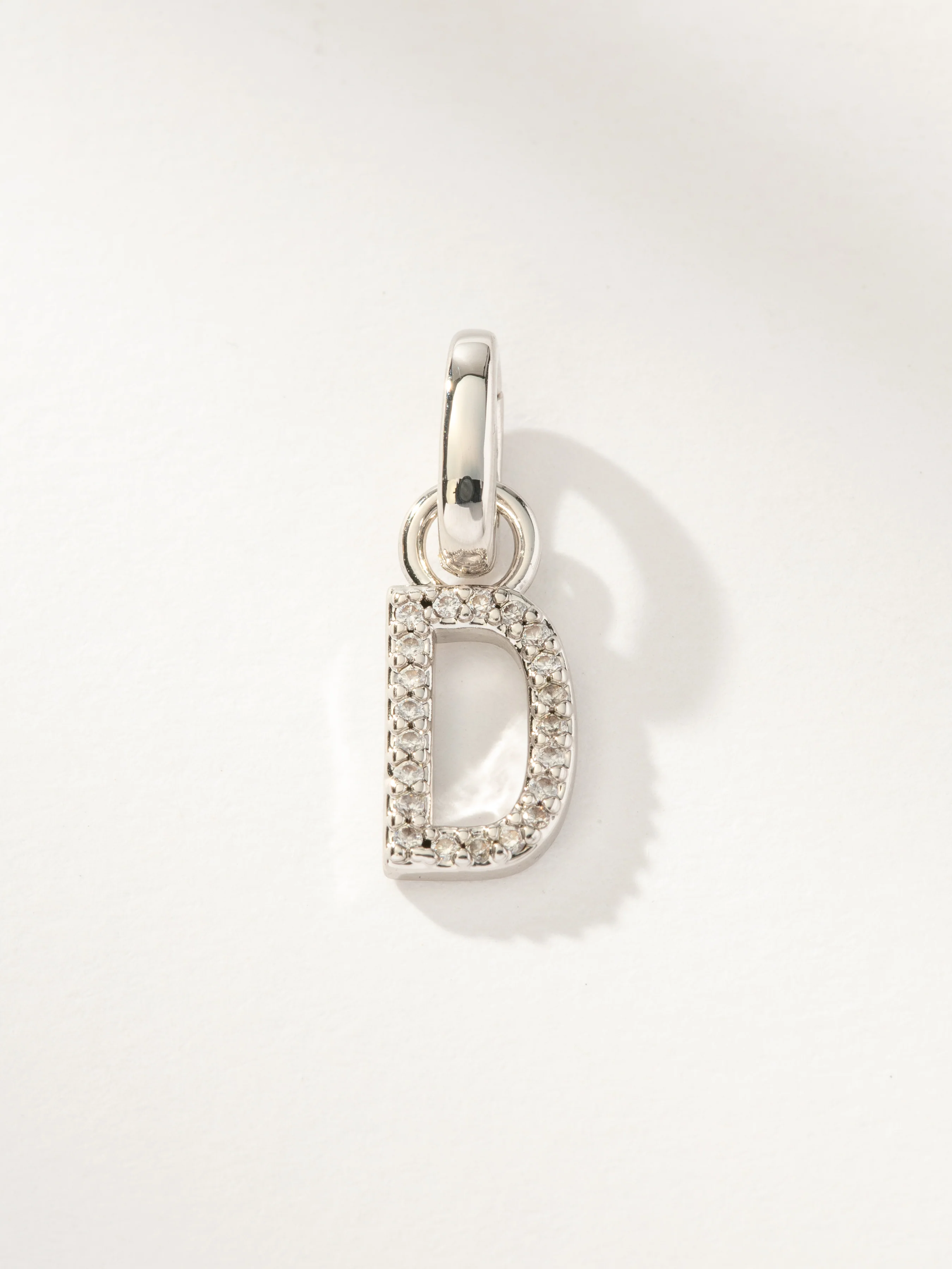 Pavé Letter Charm - Image 34