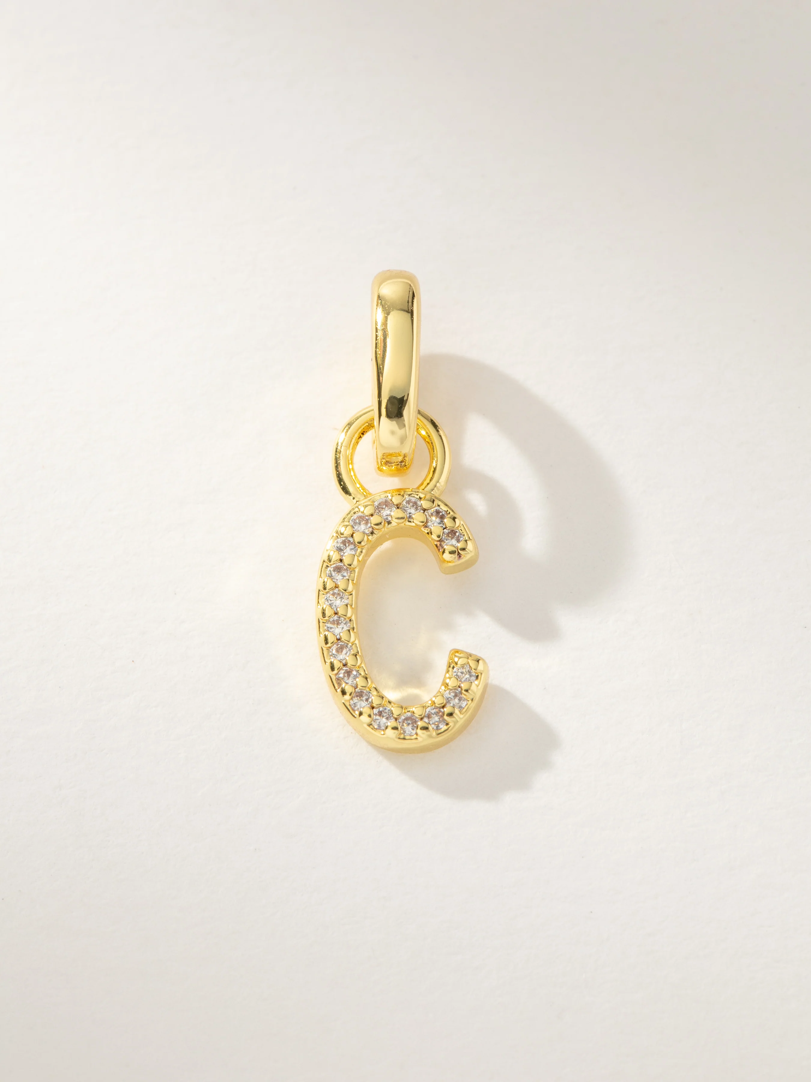 Pavé Letter Charm - Image 4