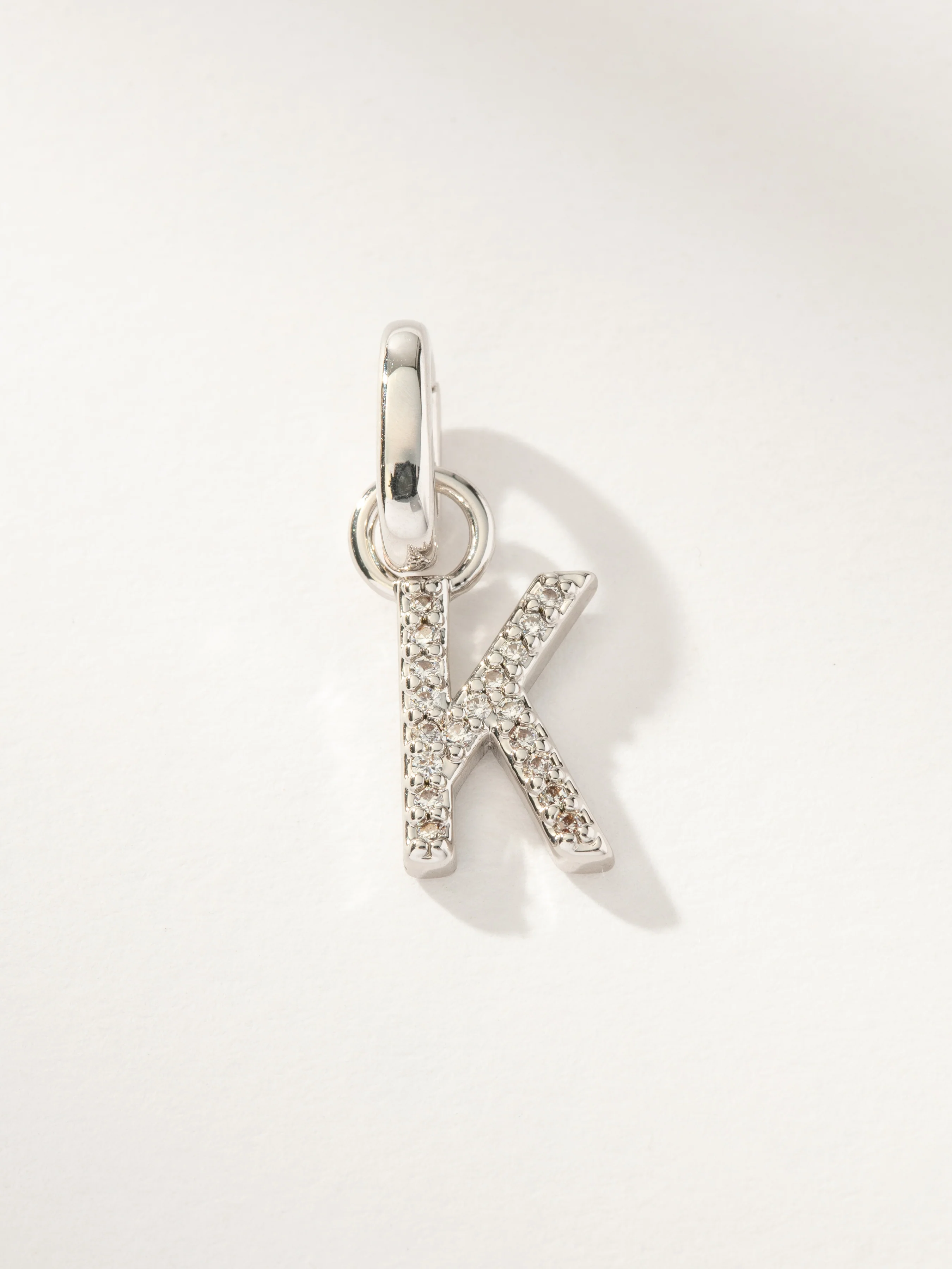Pavé Letter Charm - Image 41