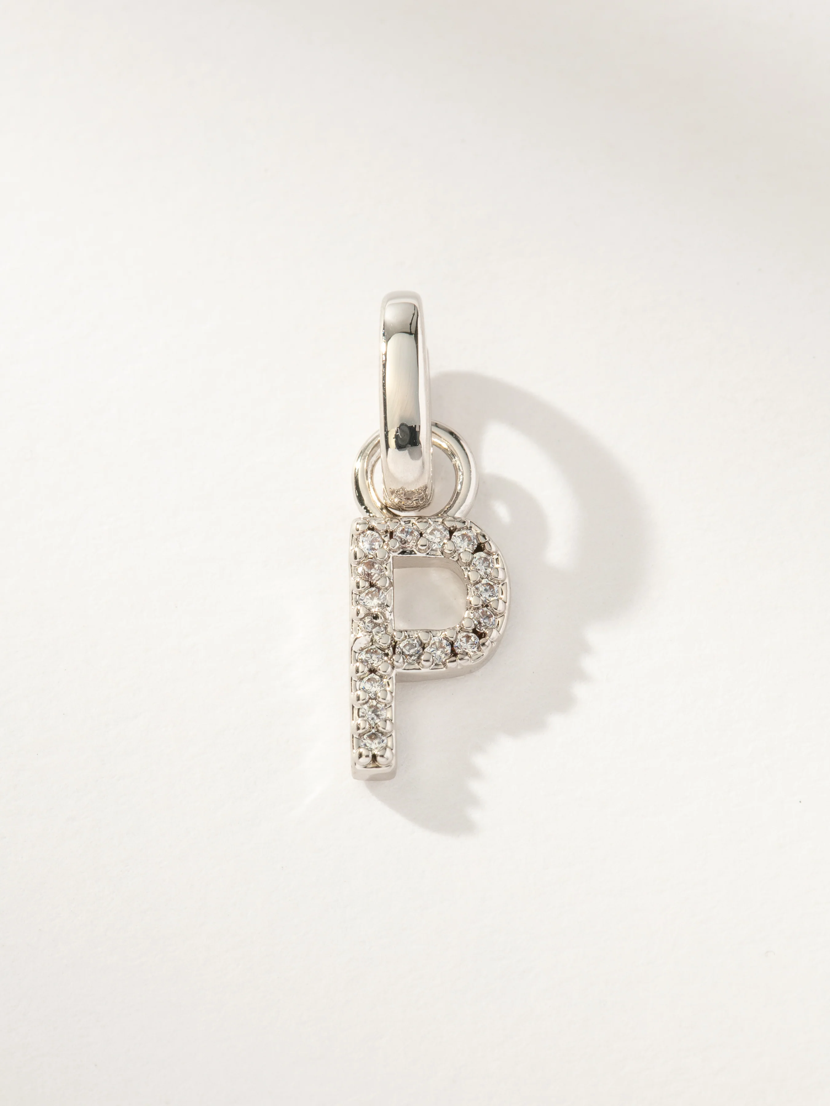Pavé Letter Charm - Image 46