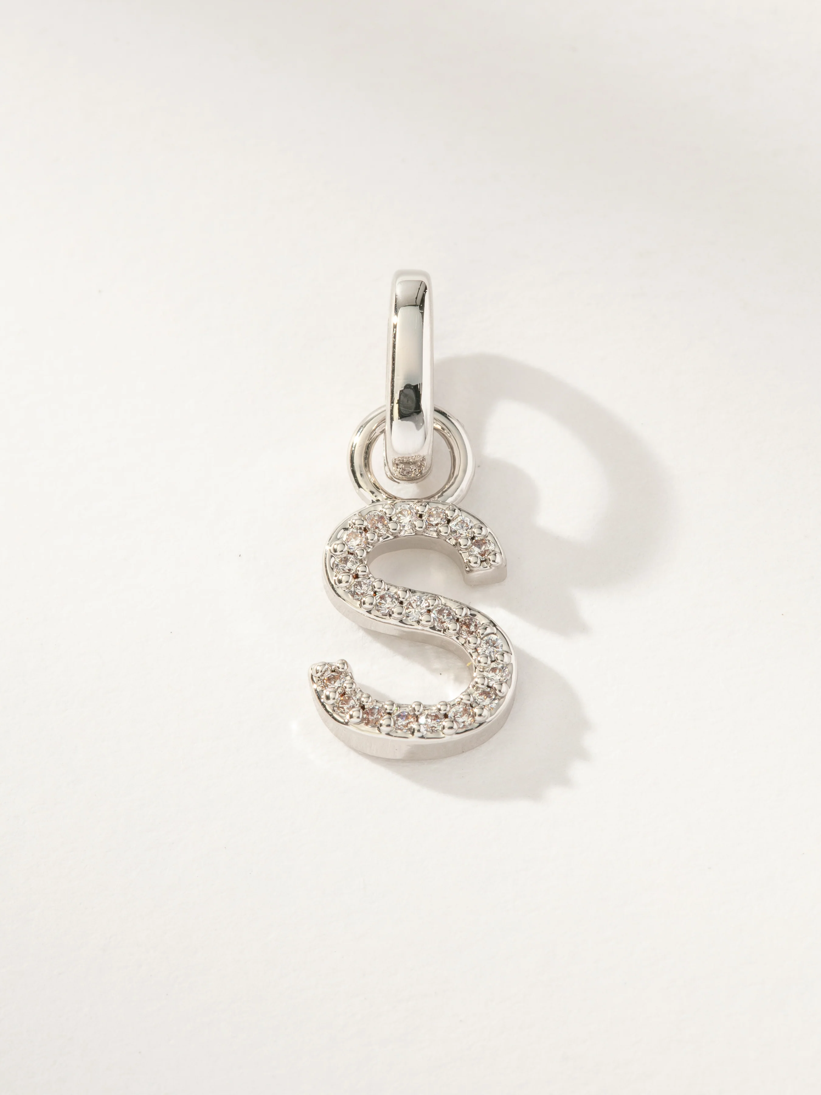 Pavé Letter Charm - Image 49
